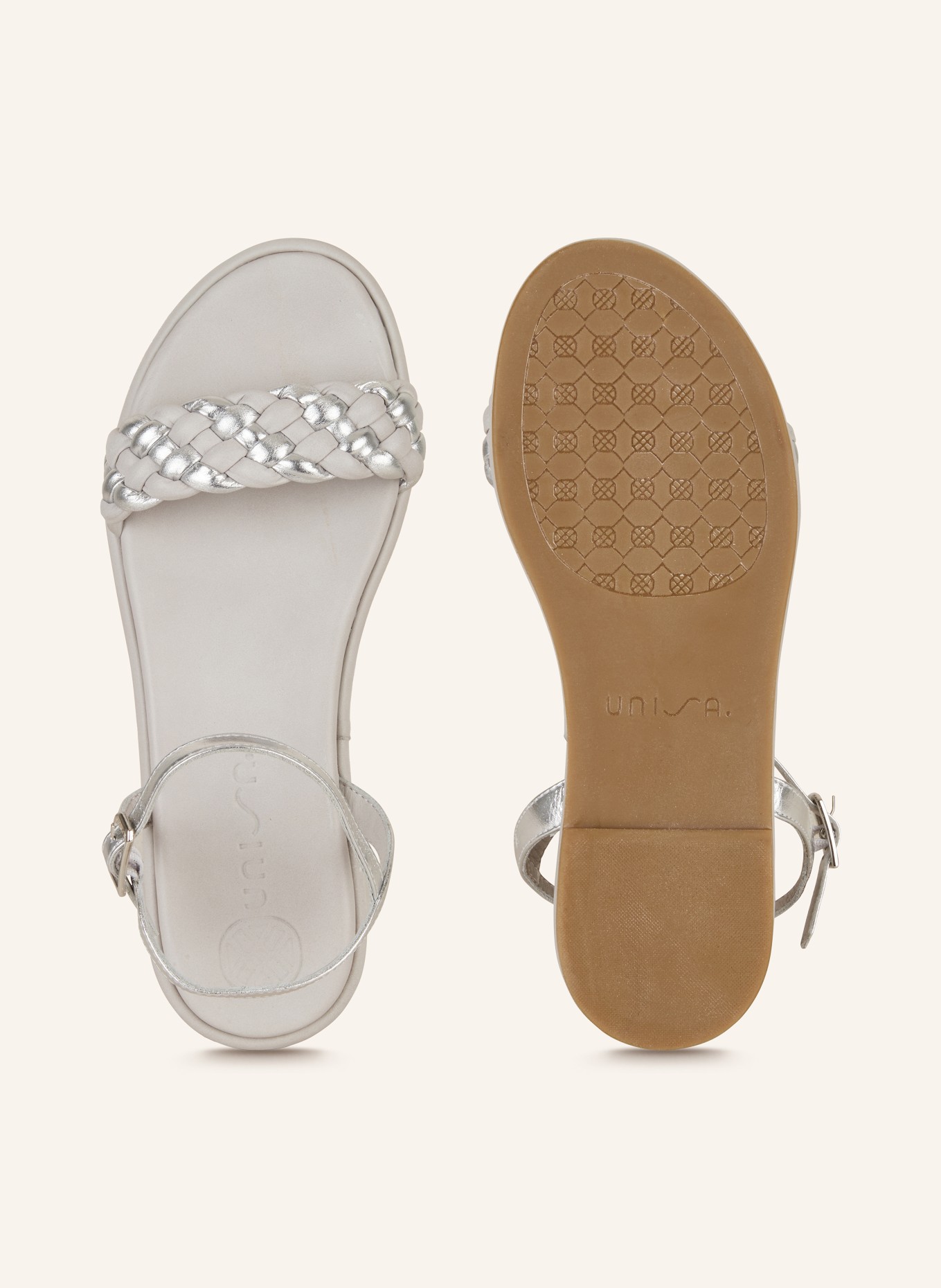 UNISA Sandals COSO, Color: SILVER (Image 5)