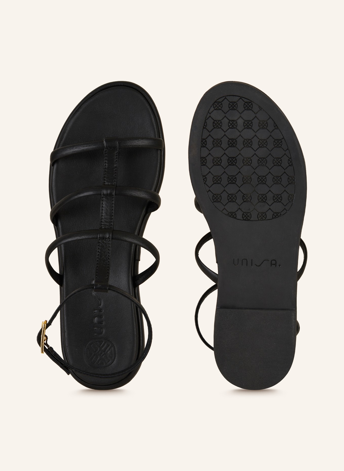 UNISA Sandals CLISA, Color: BLACK (Image 5)