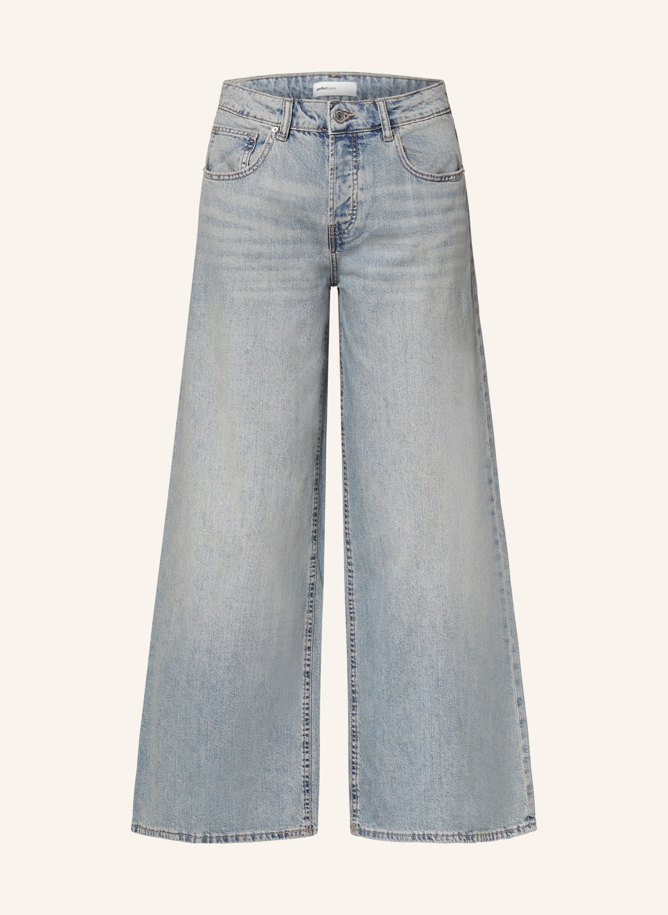 gina tricot Flared jeans, Color: 5326 Dusty blue (Image 1)