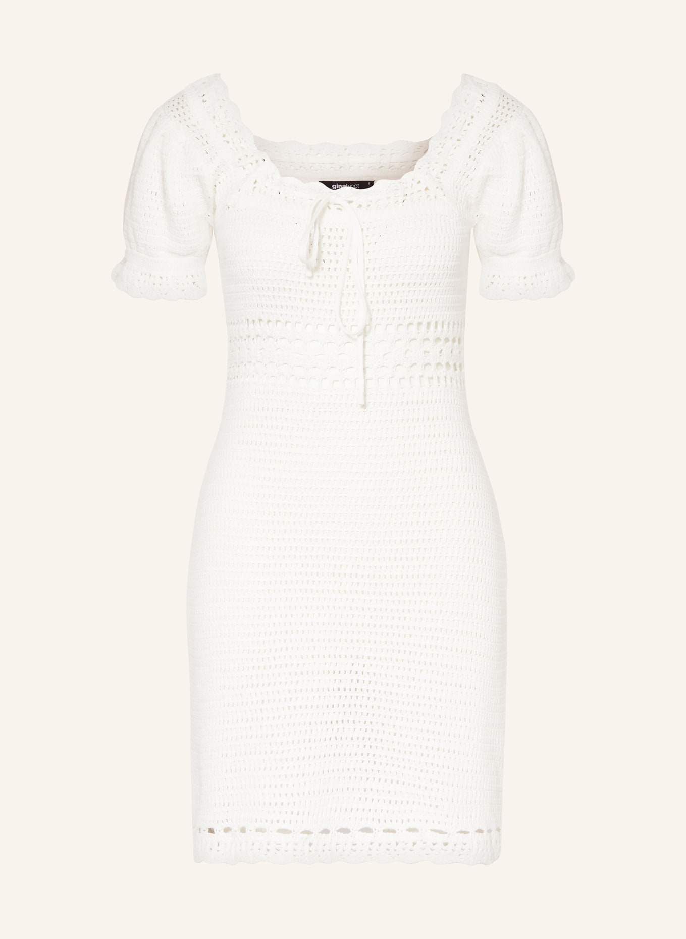 gina tricot Kleid, Farbe: 1000 OFFWHITE (Bild 1)