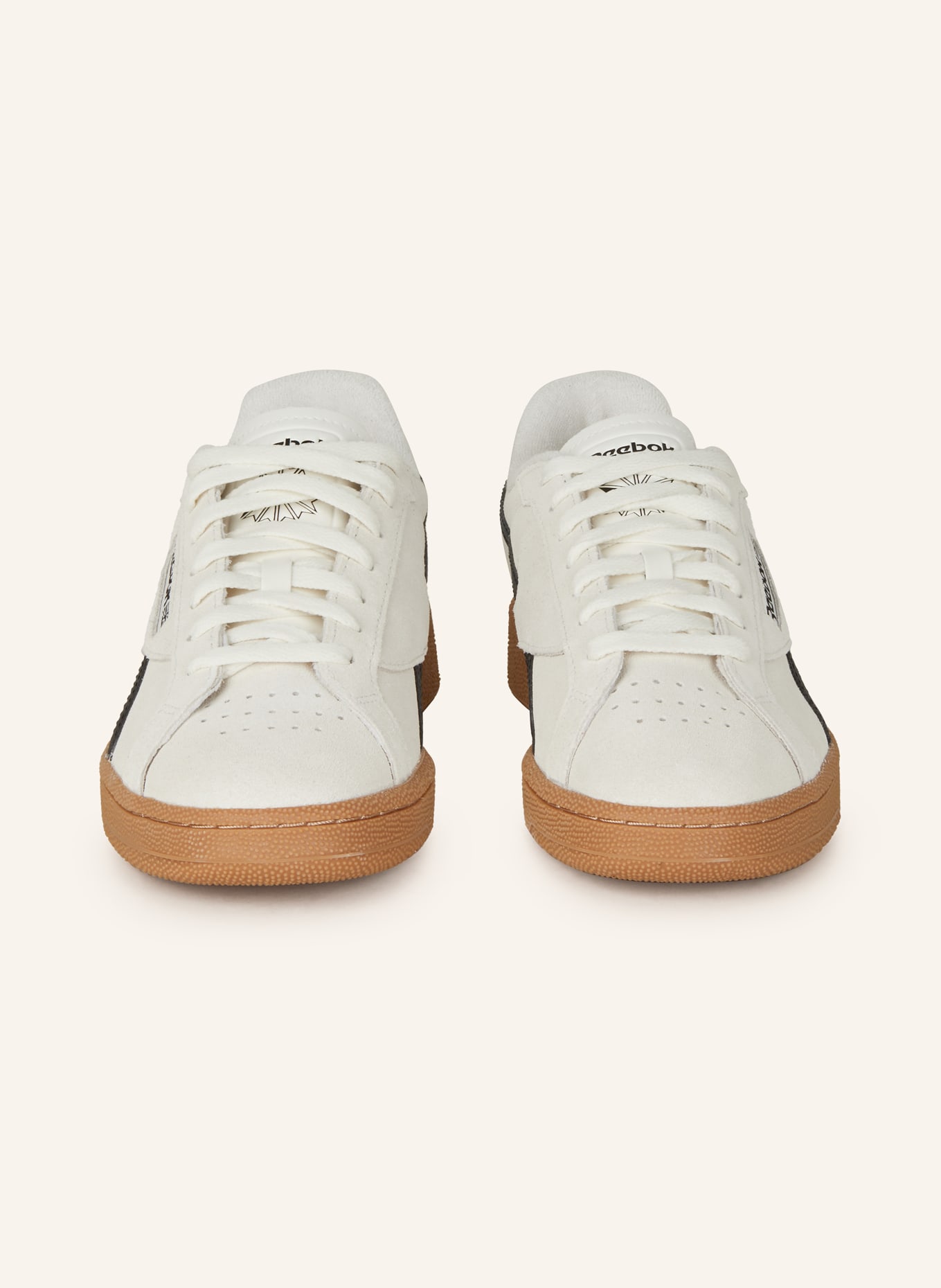 Reebok Sneakers CLUB C GROUNDS UK: BLACK / WHITE