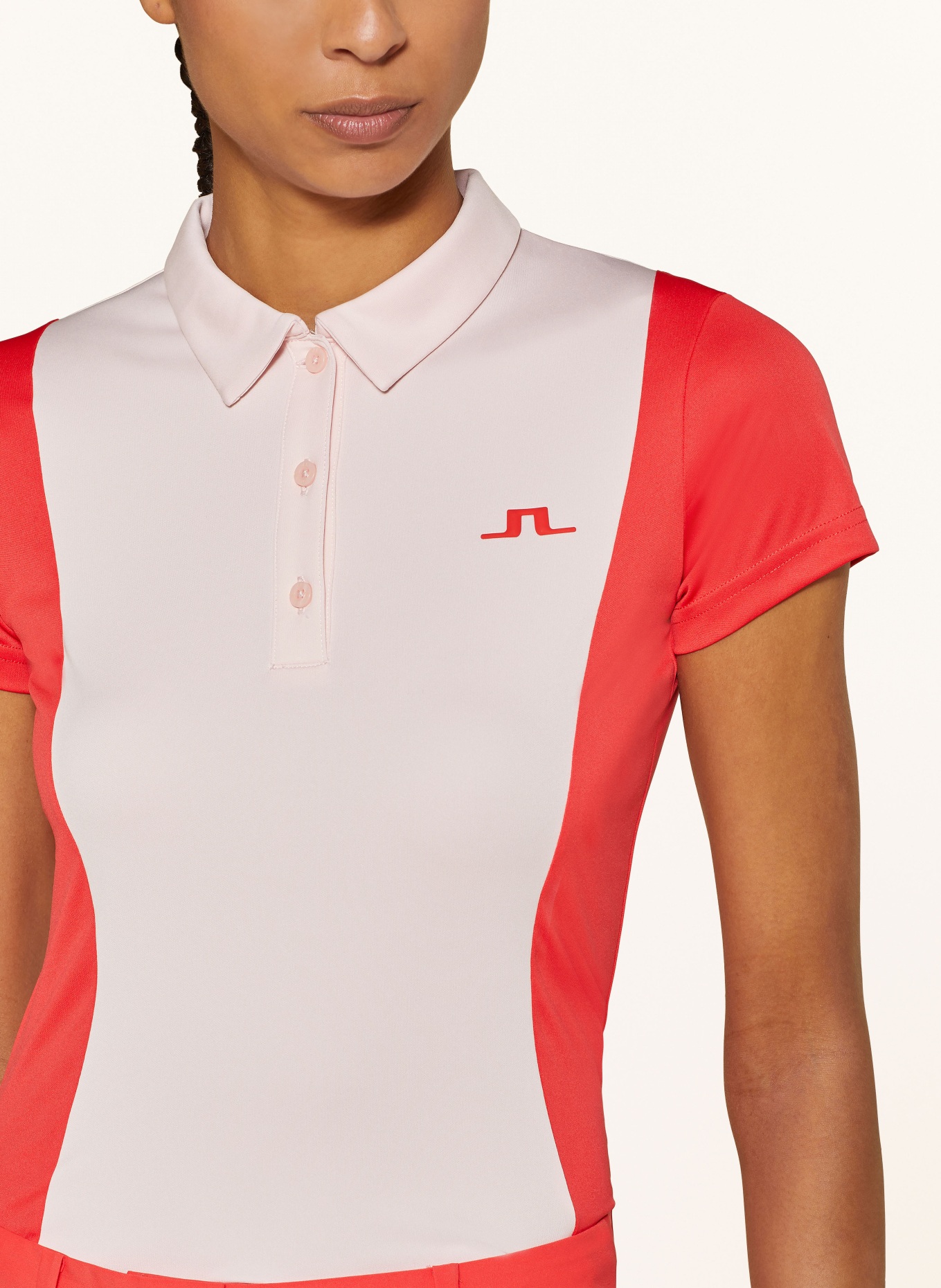 J.LINDEBERG Funktions-Poloshirt, Farbe: HELLROSA/ LACHS (Bild 4)