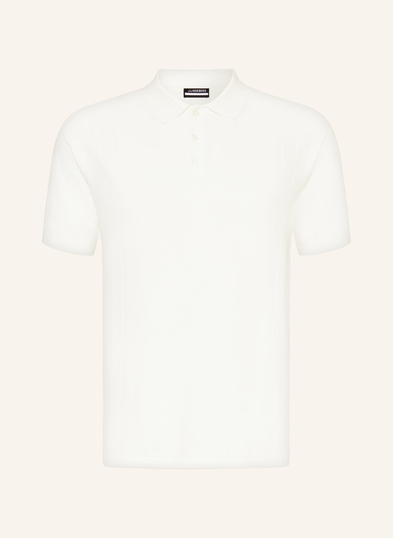 J.LINDEBERG Funktions-Poloshirt, Farbe: WEISS (Bild 1)