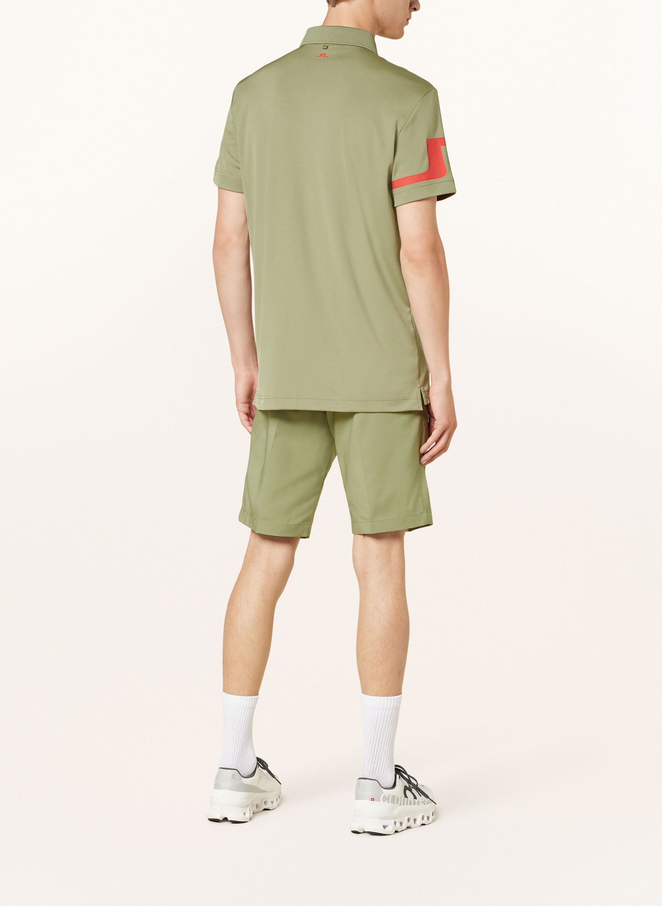 J.LINDEBERG Performance polo shirt, Color: OLIVE (Image 3)