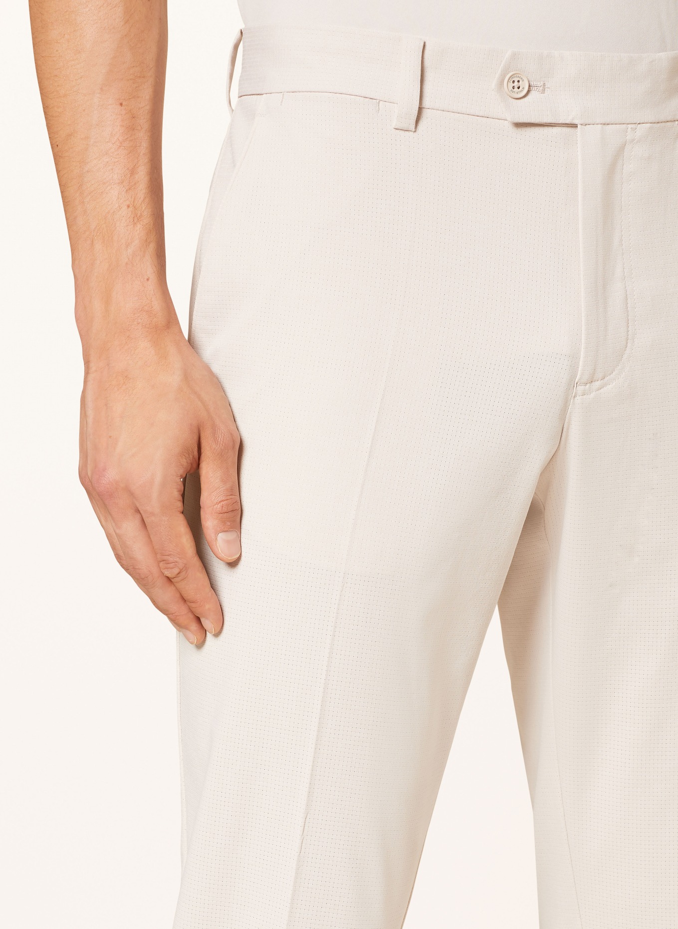 J.LINDEBERG Golf trousers, Color: LIGHT BROWN (Image 5)