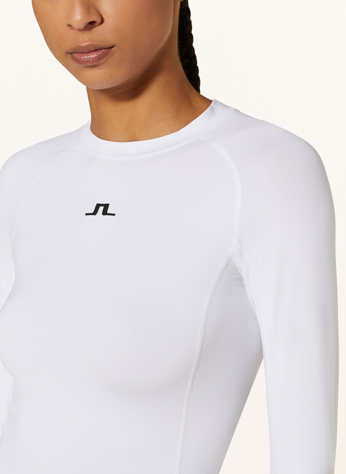 J.LINDEBERG Tričko s dlouhým rukávem: BÍLÁ