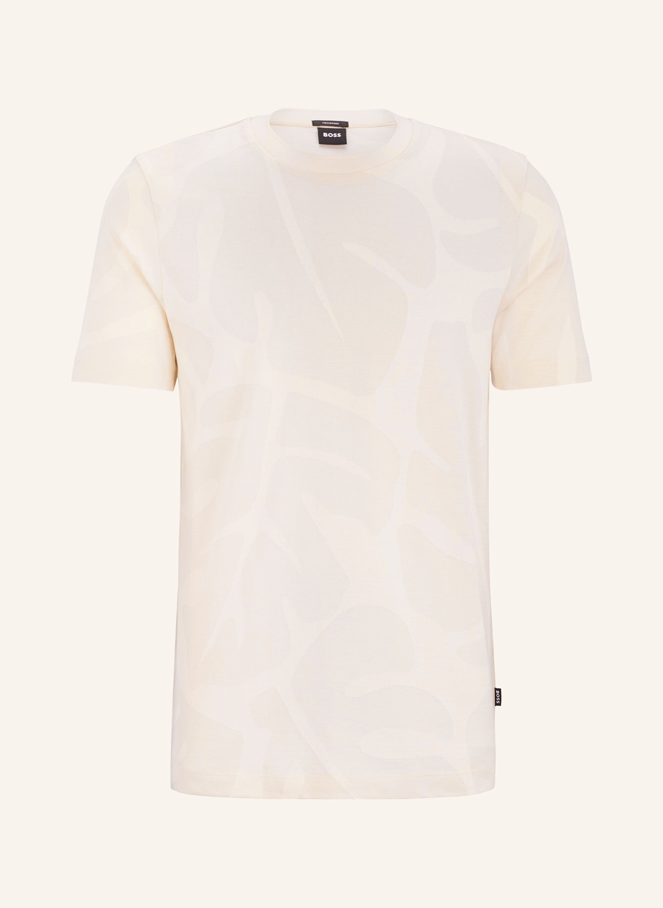 BOSS T-Shirt THOMPSON, Farbe: CREME/ ECRU (Bild 1)