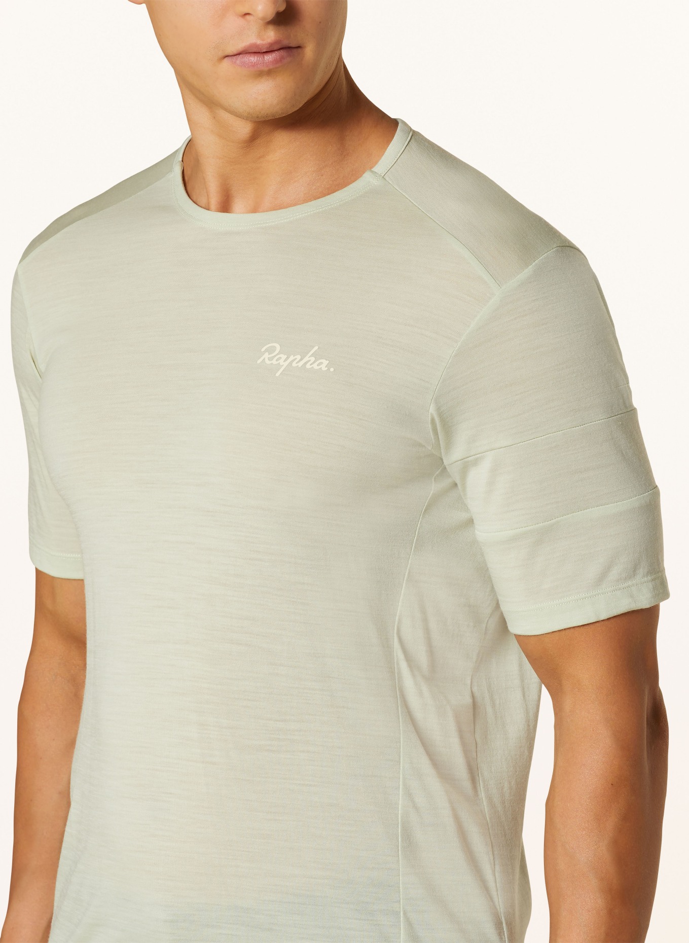 Rapha T-shirt EXPLORE z wełną merino, Kolor: MIĘTOWY (Obrazek 4)