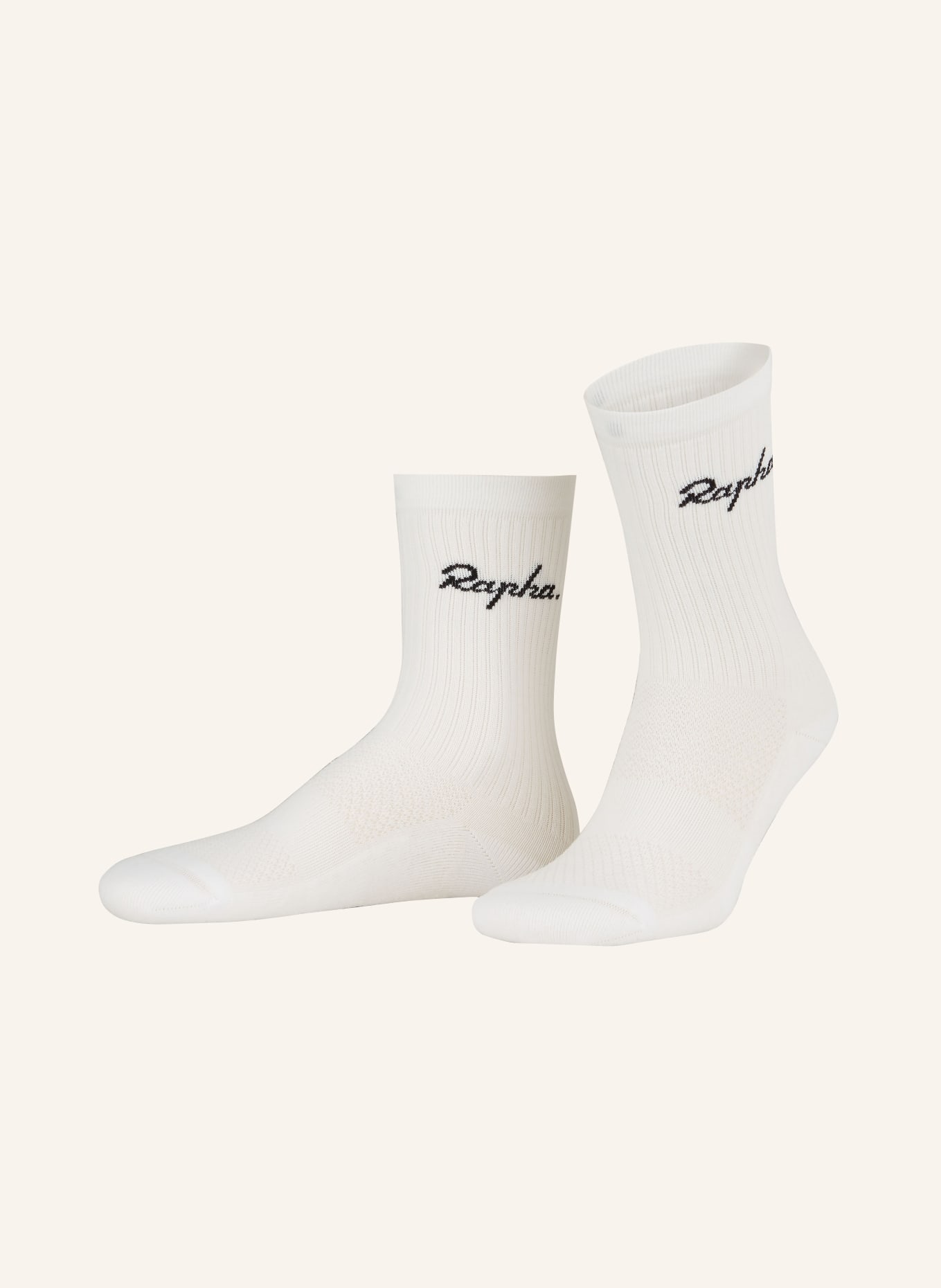 Rapha Ponožky COTTON CREW, Barva: WHB WHITE/BLACK (Obrázek 1)