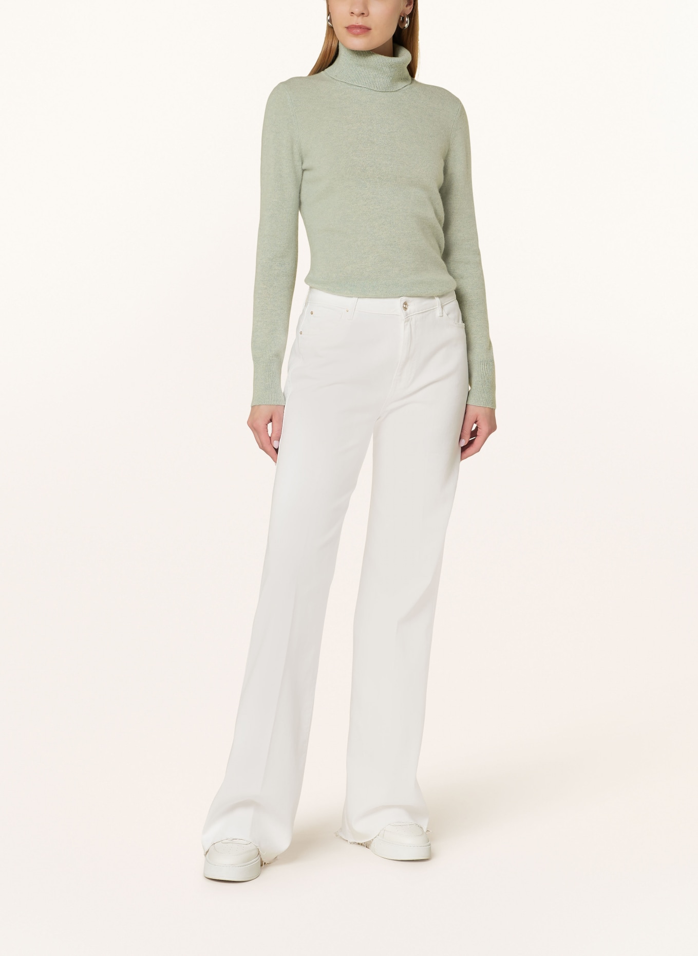 darling harbour Golf z kaszmiru: MIĘTOWY