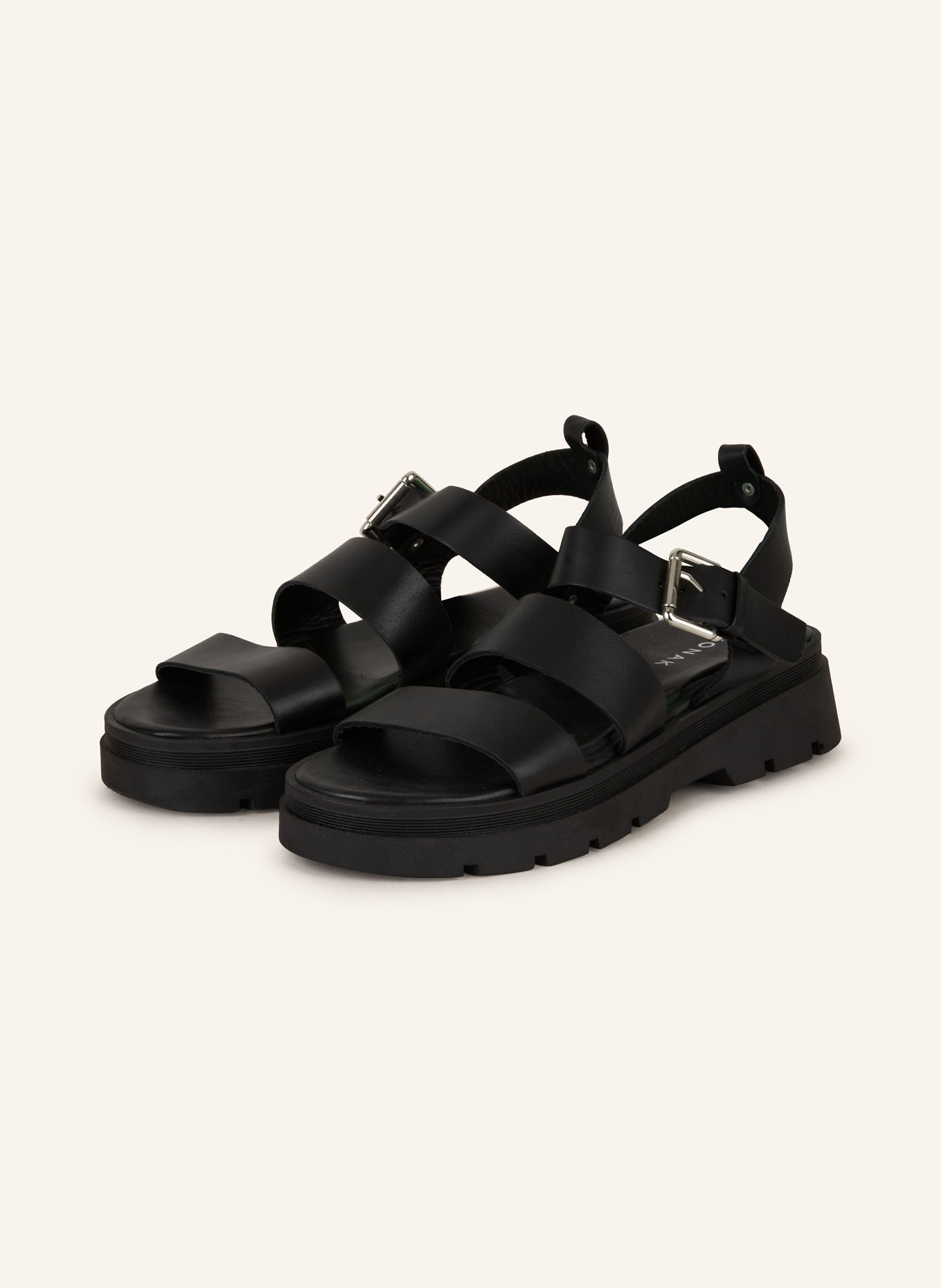 JONAK Platform sandals PRIAME, Color: BLACK (Image 1)
