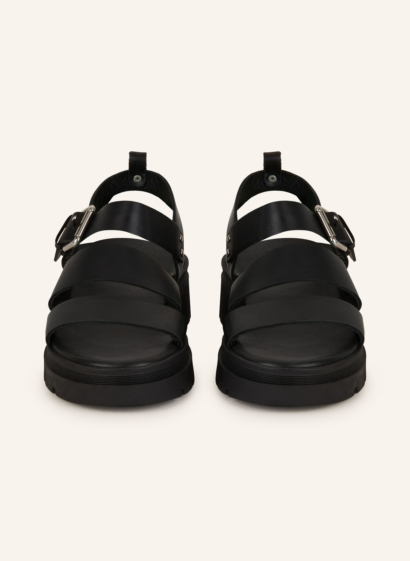 JONAK Platform sandals PRIAME, Color: BLACK (Image 3)