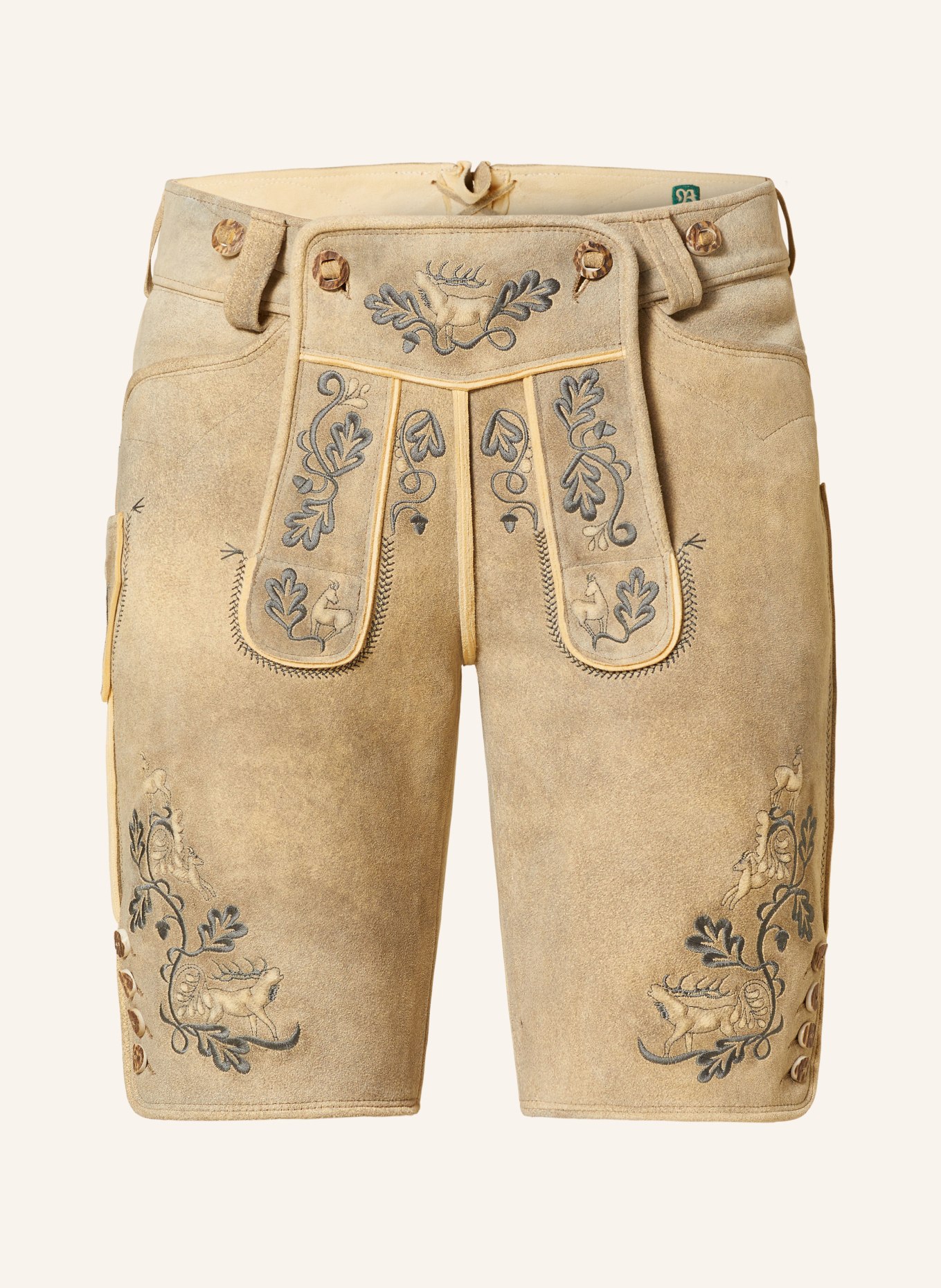 BECKERT Trachten-Lederhose METTERNICH, Farbe: BEIGE (Bild 1)