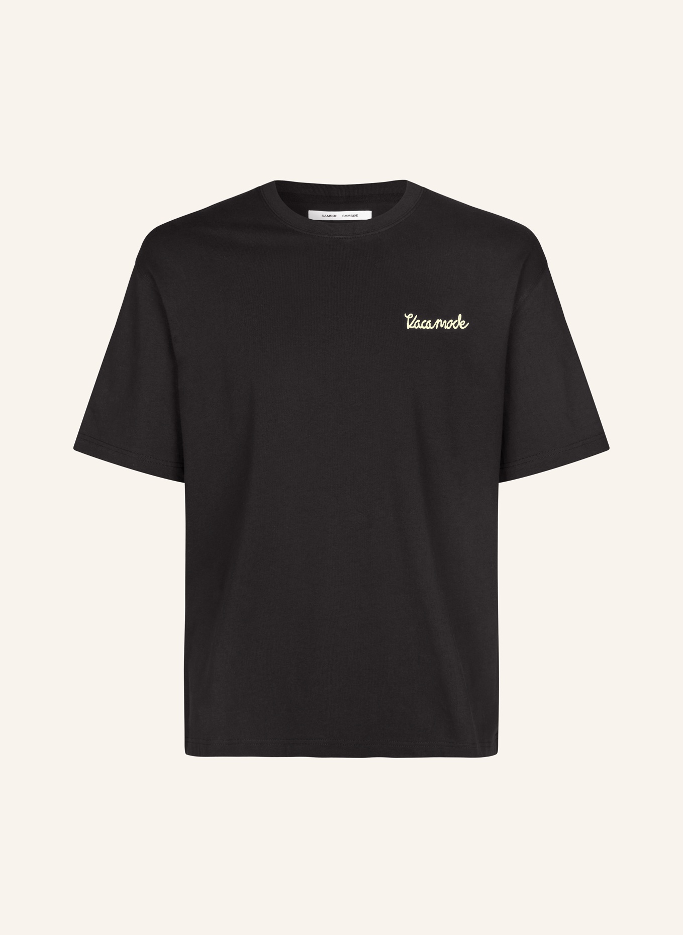 SAMSØE  SAMSØE T-Shirt SAVACA, Farbe: SCHWARZ (Bild 1)
