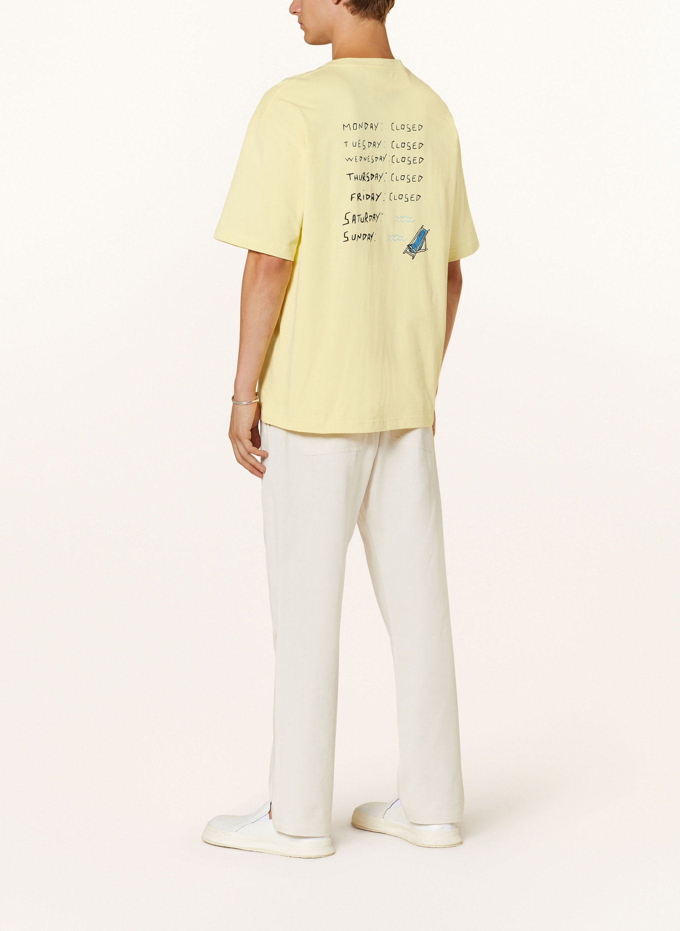 SAMSØE SAMSØE T-shirt SAGIOTTO: GEEL