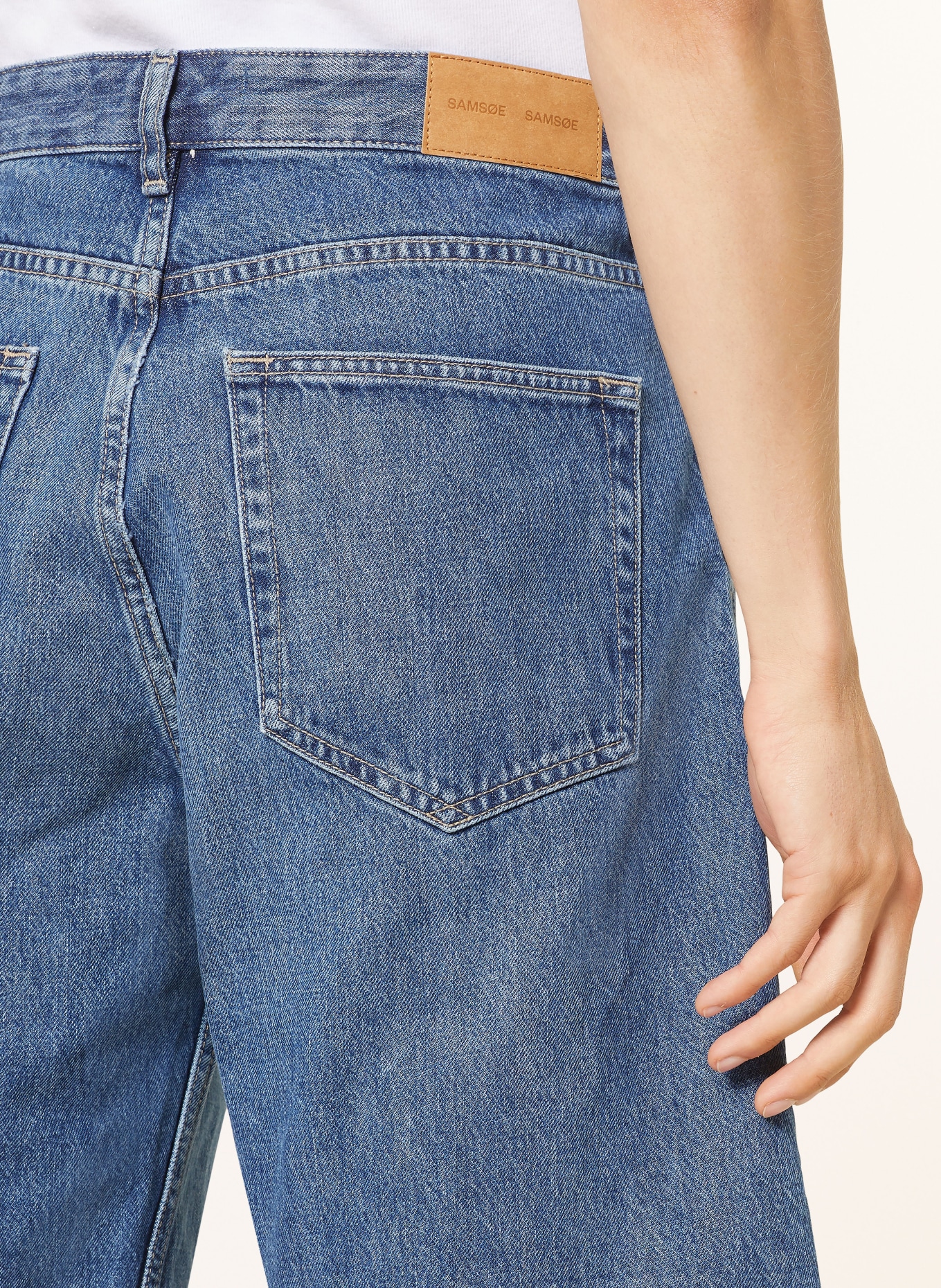 SAMSØE  SAMSØE Denim shorts SAEDDIE: CLR001556 Legend