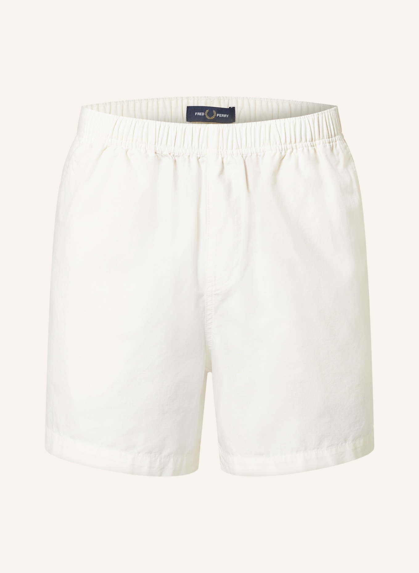 FRED PERRY Shorts, Color: ECRU (Image 1)