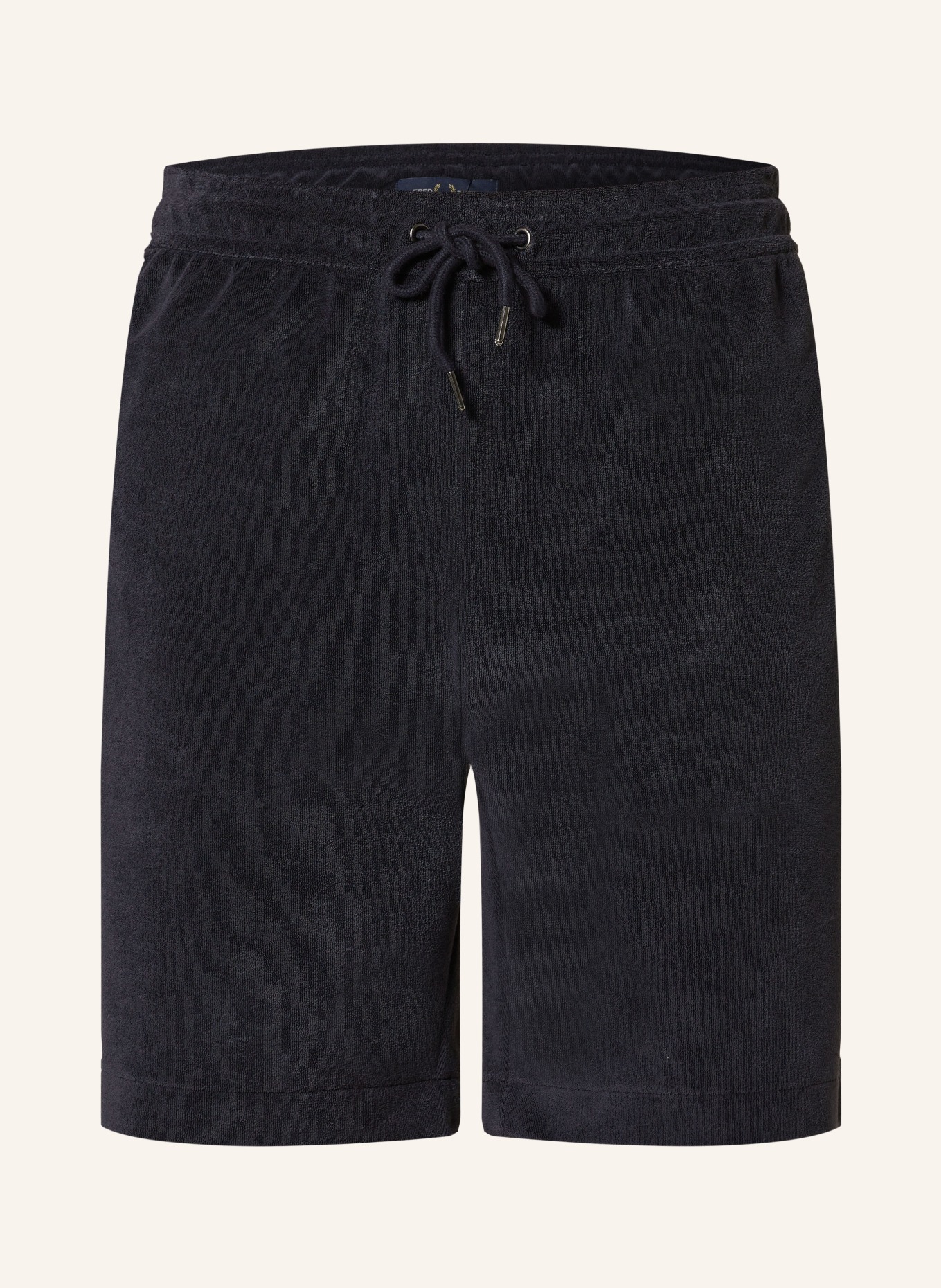 Terry fleece shorts top