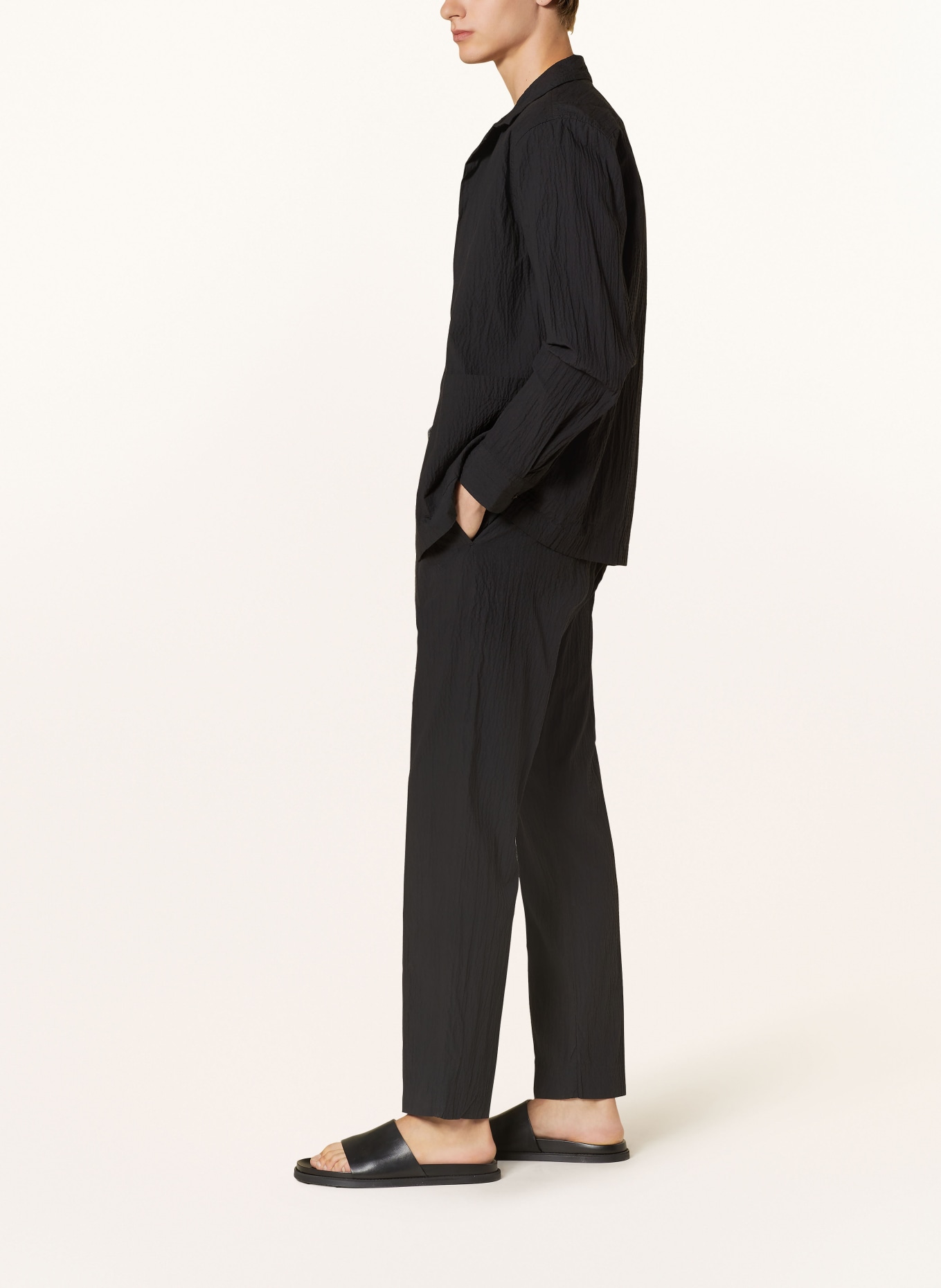 NN.07 Suit trousers BILL regular fit, Color: 999 BLACK (Image 4)