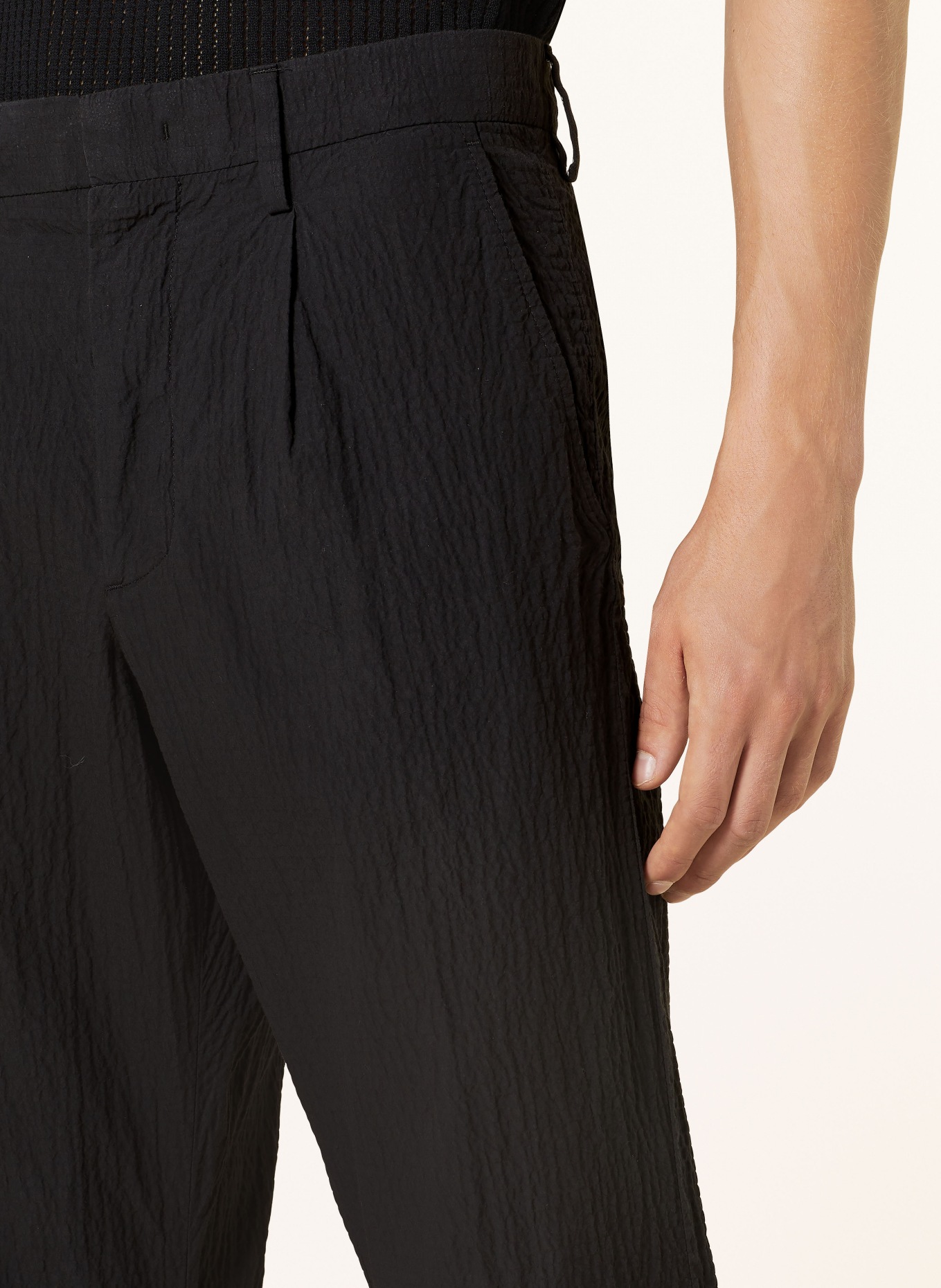 NN.07 Suit trousers BILL regular fit, Color: 999 BLACK (Image 5)