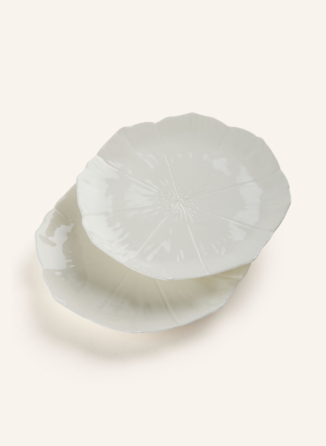 AQUAZZURA CASA Set of 2 dinner plates CHERRY BLOSSOM, Color: WHITE (Image 1)