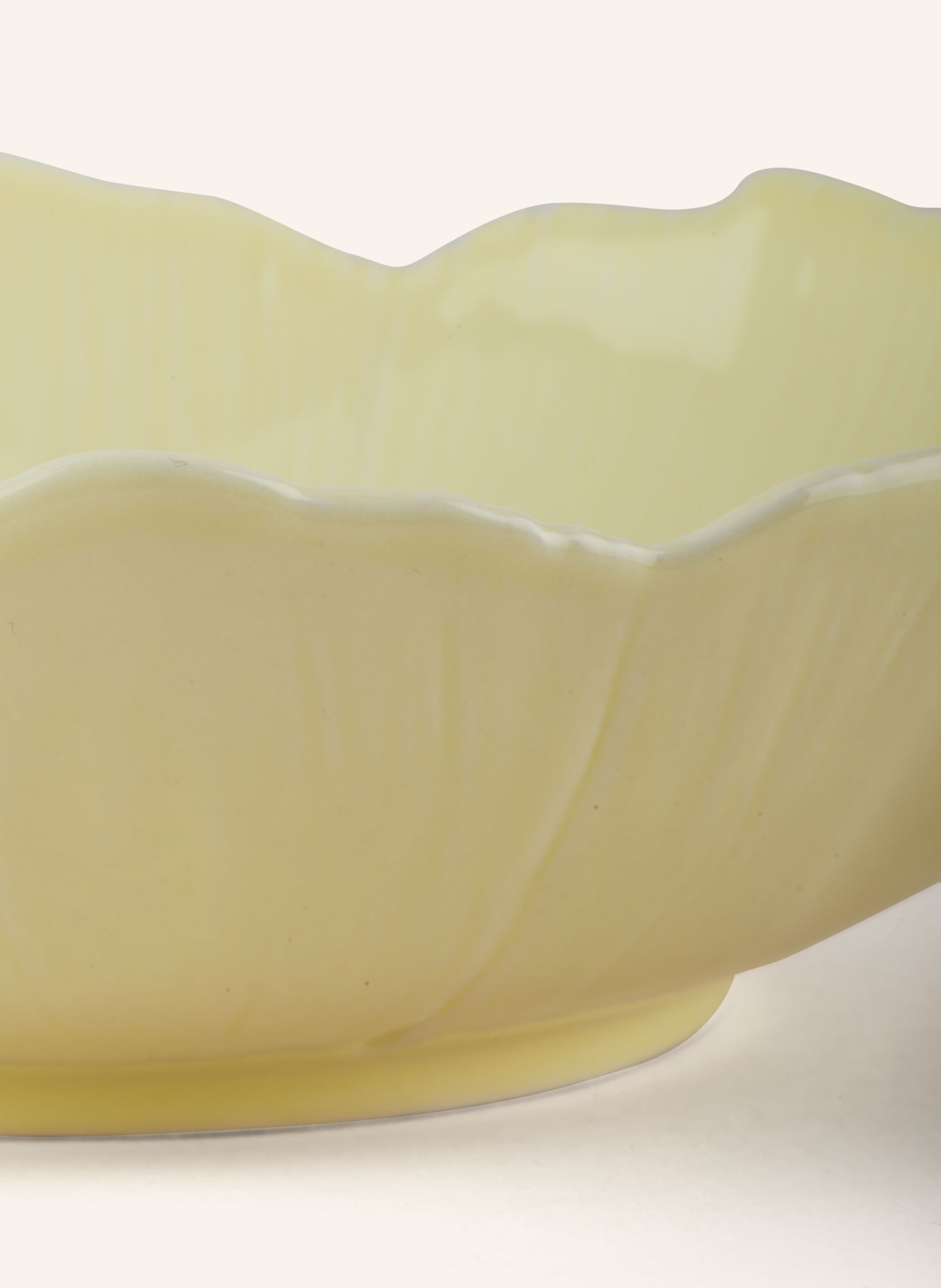 AQUAZZURA CASA Set of 2 bowls CHERRY BLOSSOM: LIGHT YELLOW