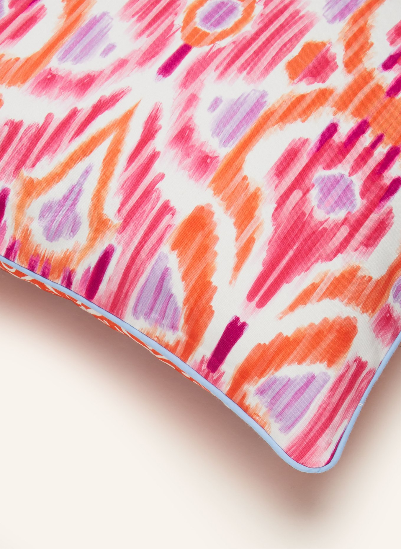 EB HOME Decorative cushion cover, Color: ORANGE/ PINK/ LIGHT PURPLE (Image 3)