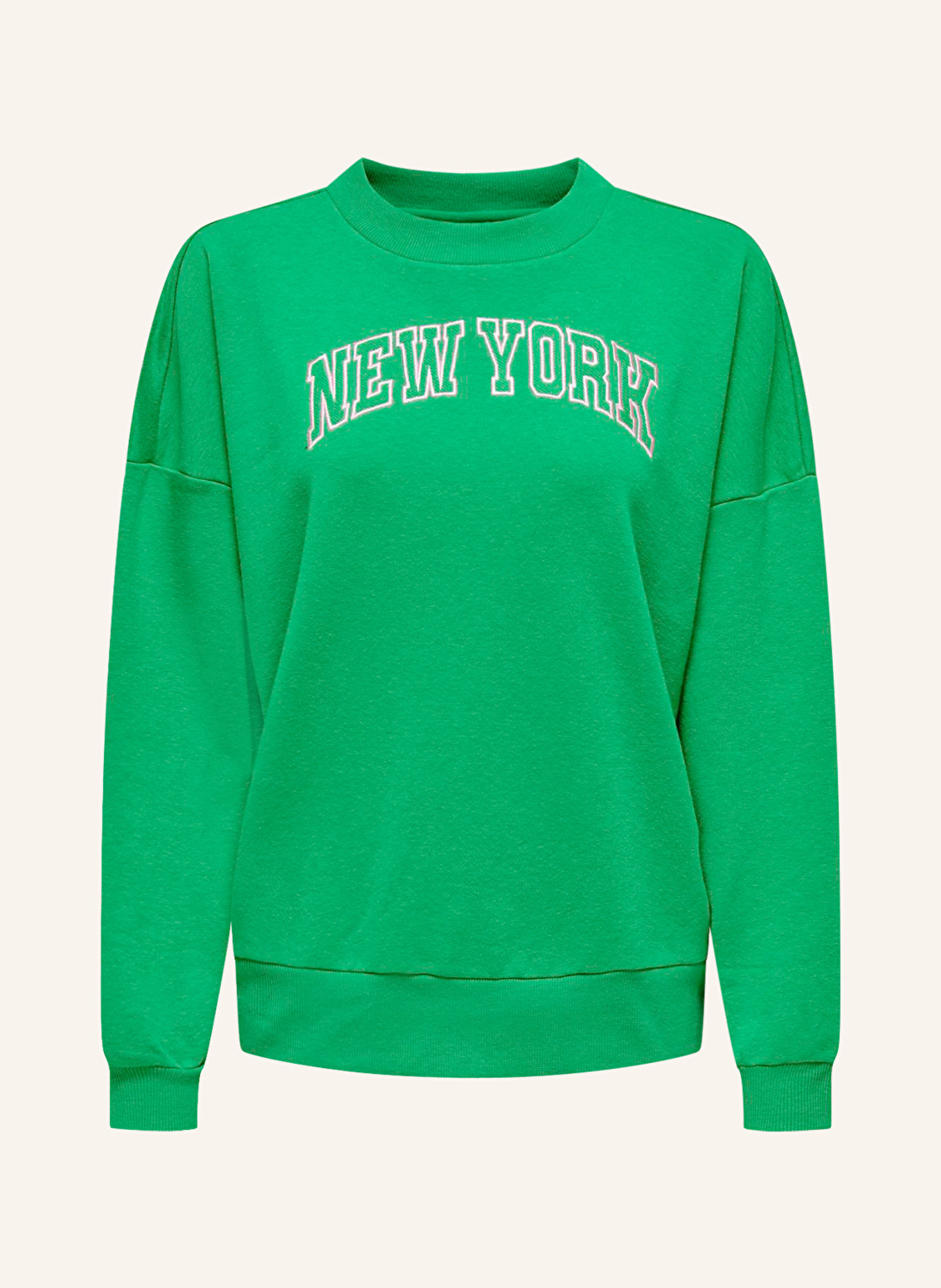 ONLY Sweatshirt, Color: GREEN (Image 1)