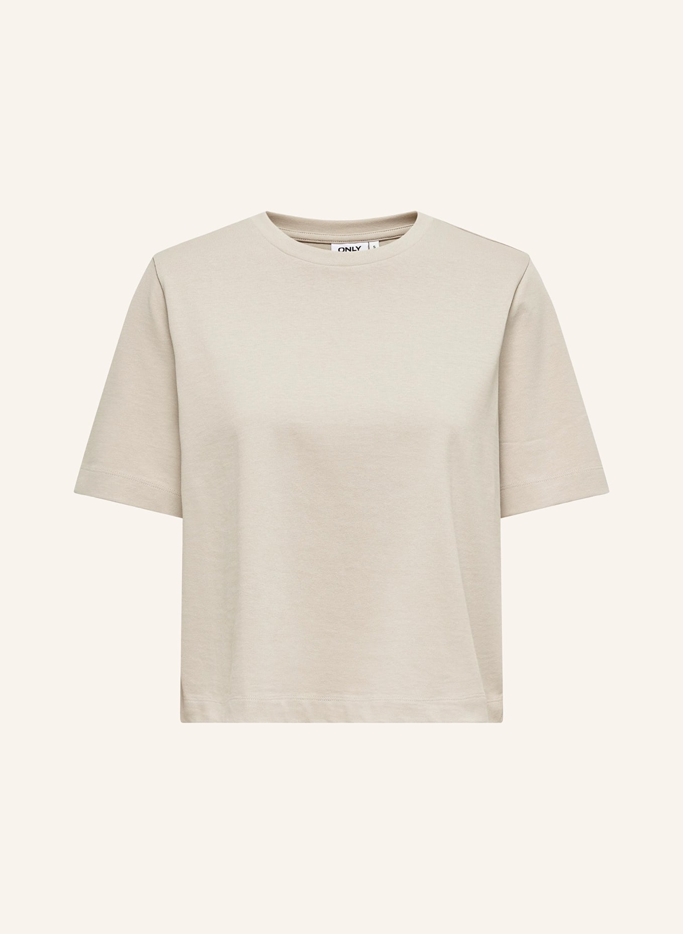 ONLY T-shirt, Color: BEIGE (Image 1)