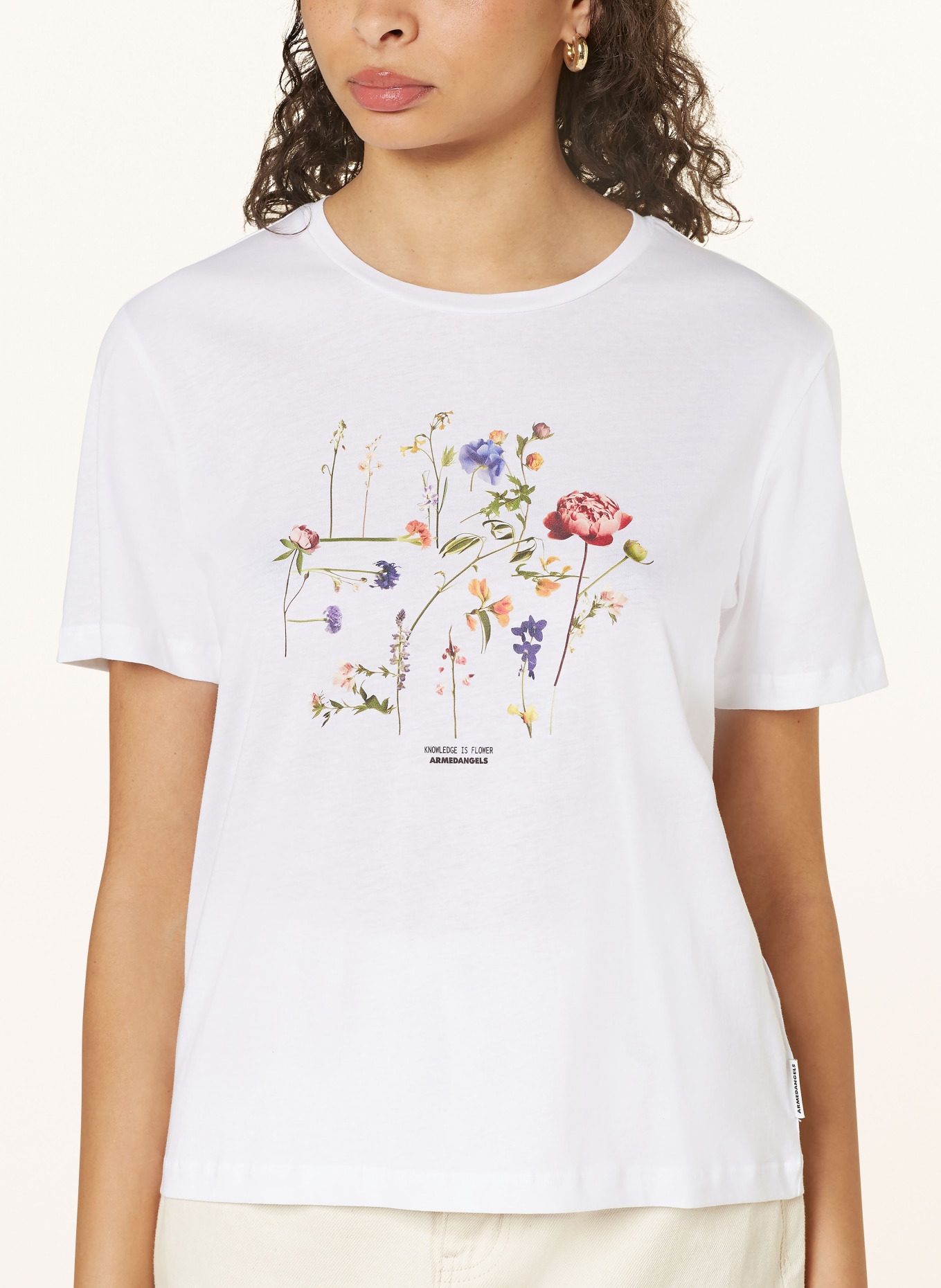 ARMEDANGELS T-shirt MAARLA, Color: WHITE (Image 4)