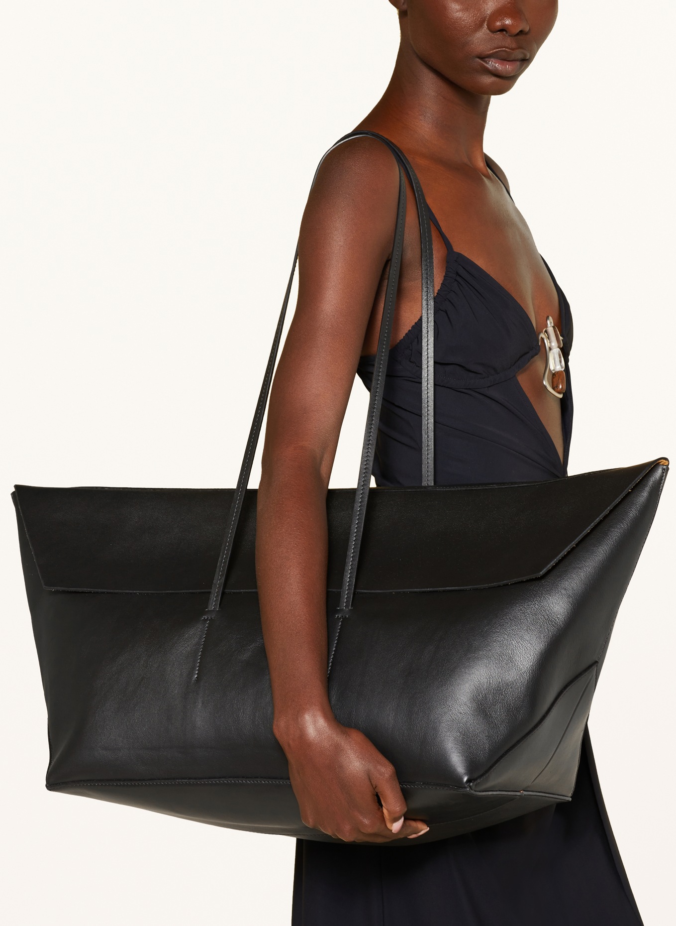 CHRISTOPHER ESBER Shopper ARKE, Color: BLACK (Image 5)