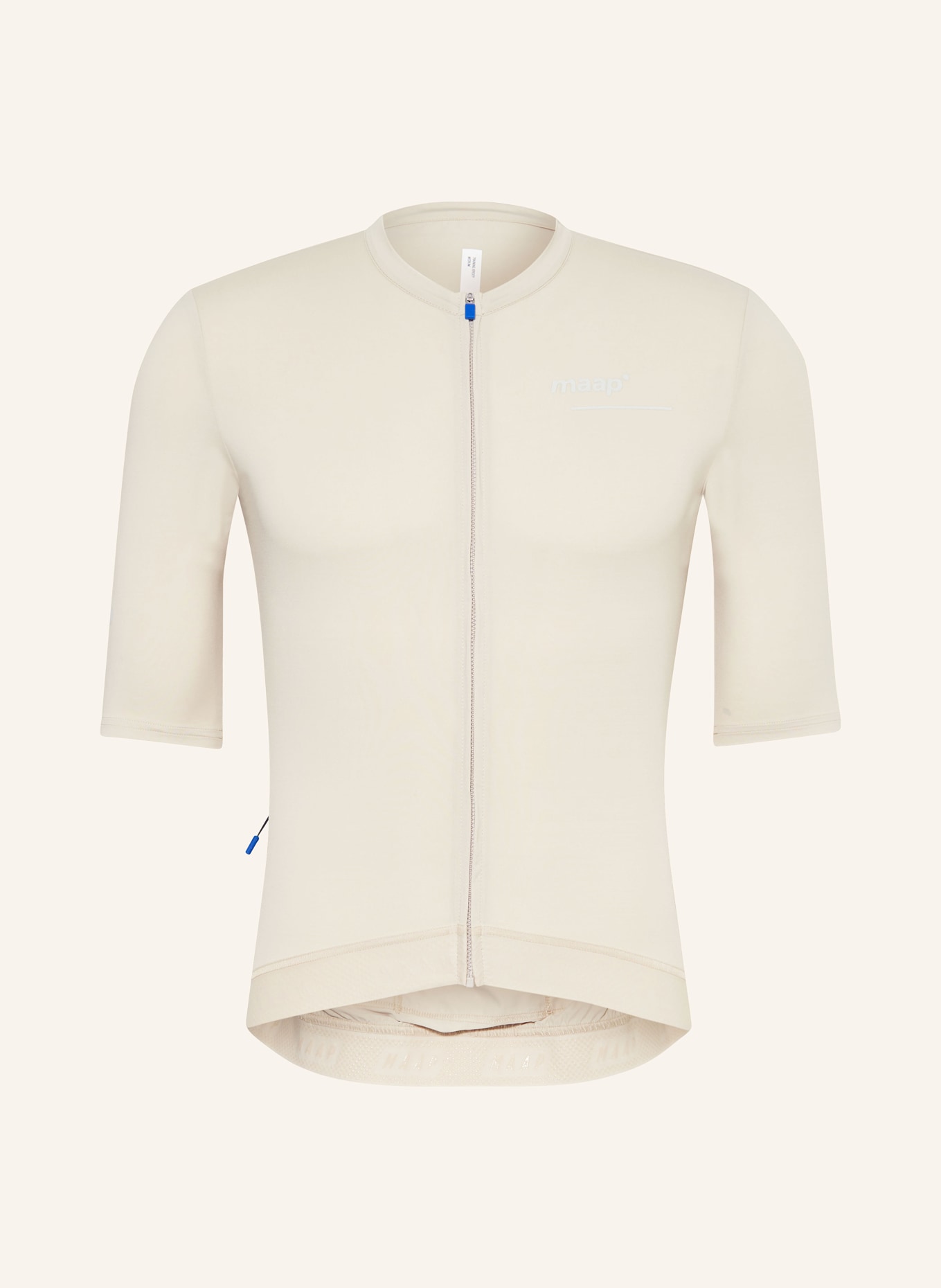 MAAP Cycling jersey TRAINING JERSEY 2.0, Color: CREAM (Image 1)