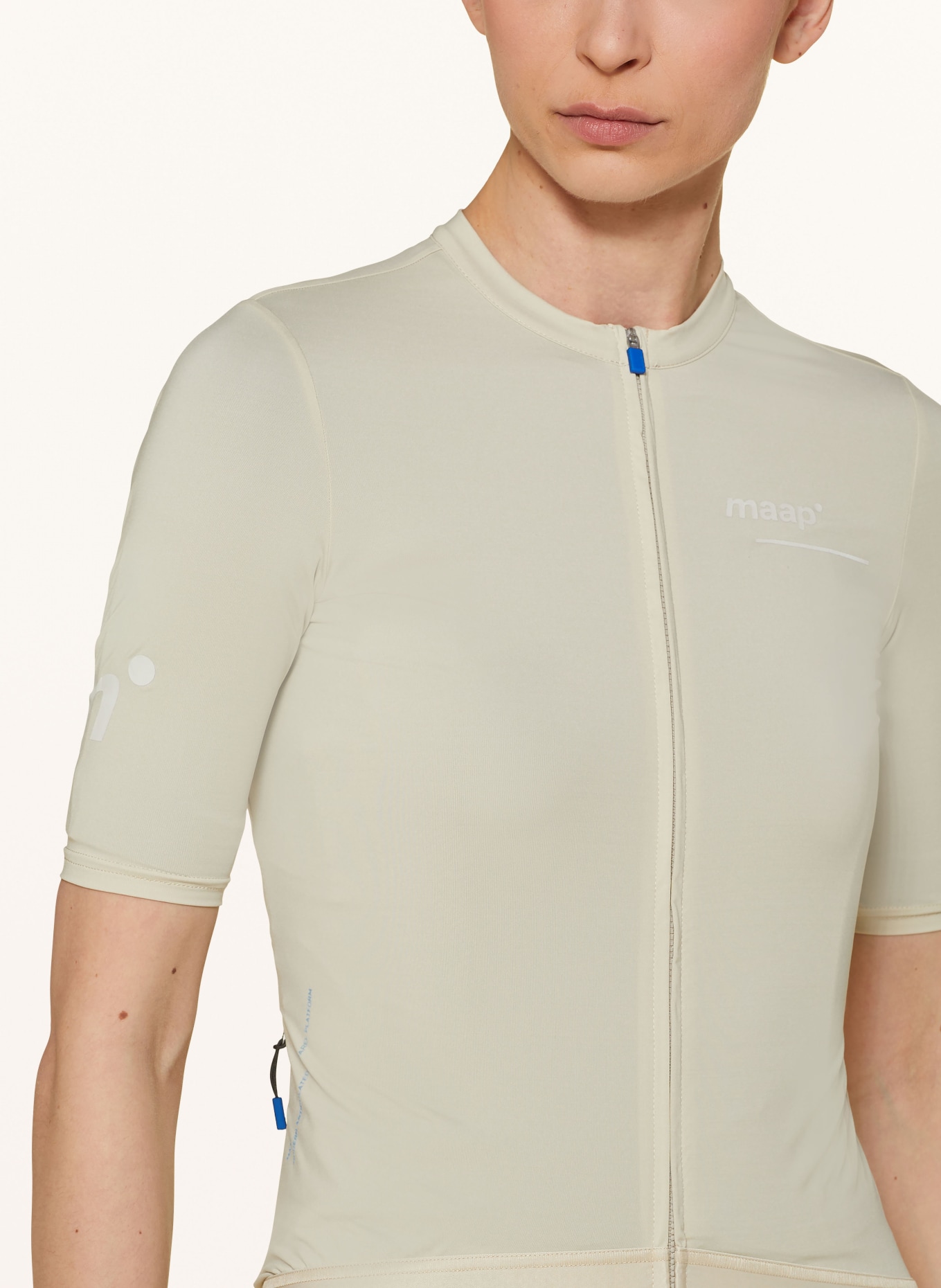 MAAP Cycling jersey TRAINING JERSEY 2.0, Color: BEIGE (Image 4)