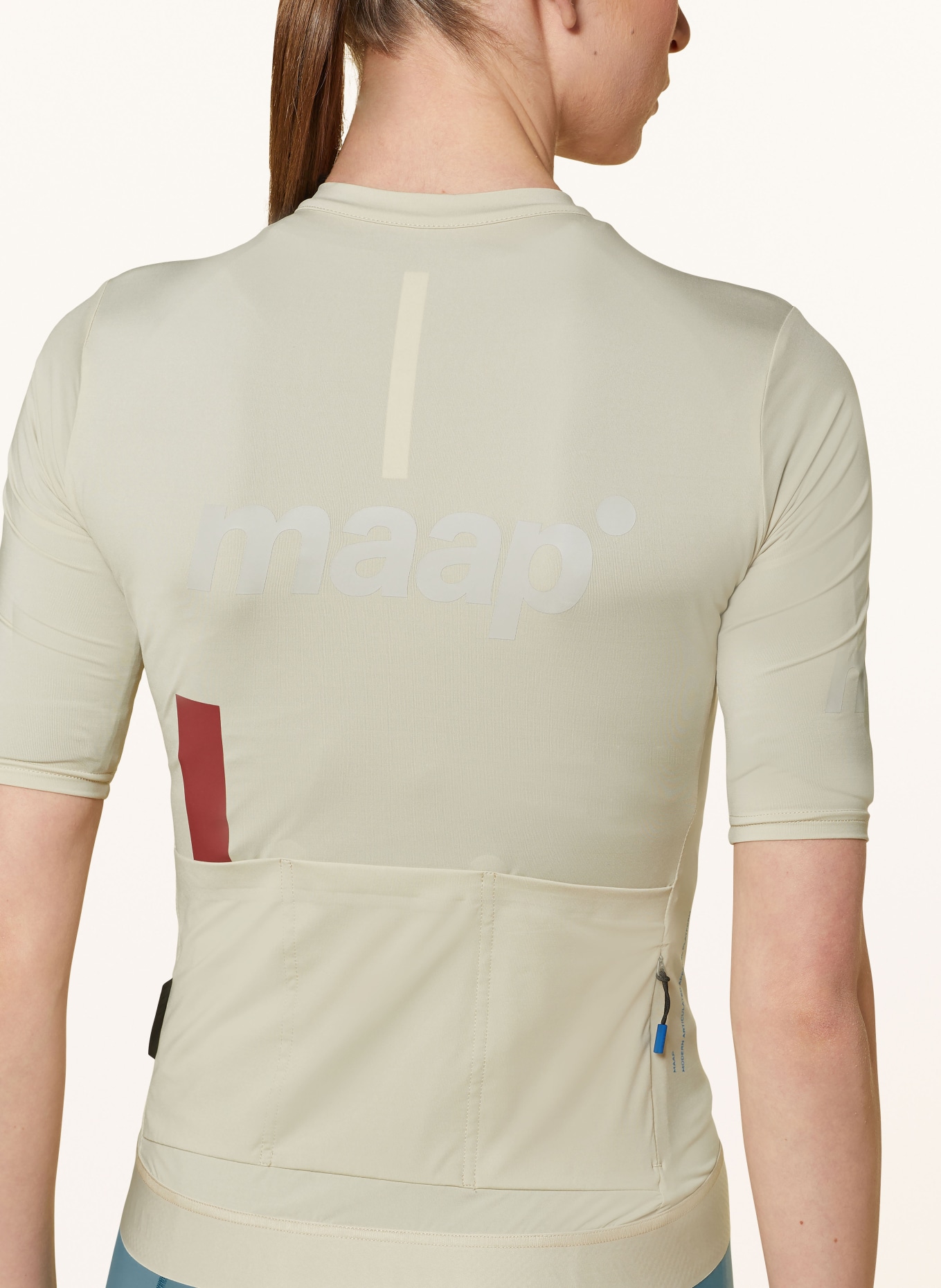 MAAP Cycling jersey TRAINING JERSEY 2.0, Color: BEIGE (Image 5)