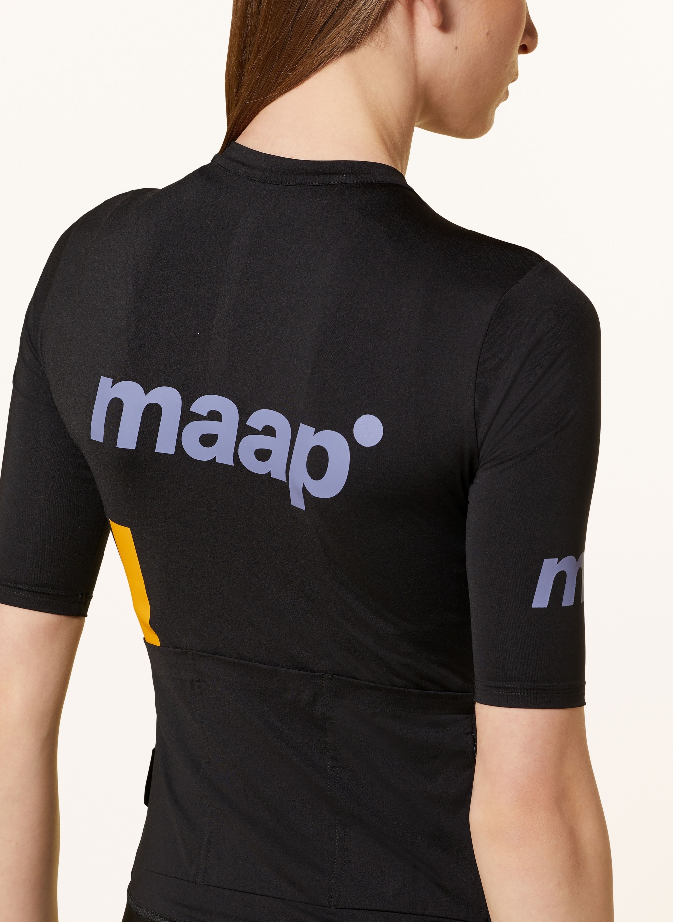 MAAP Cycling jersey TRAINING JERSEY 2.0, Color: BLACK/ PURPLE (Image 5)