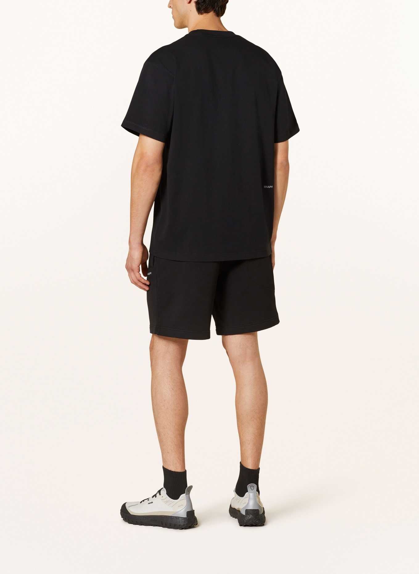 MAAP Sweat shorts ESSENTIALS, Color: BLACK (Image 3)