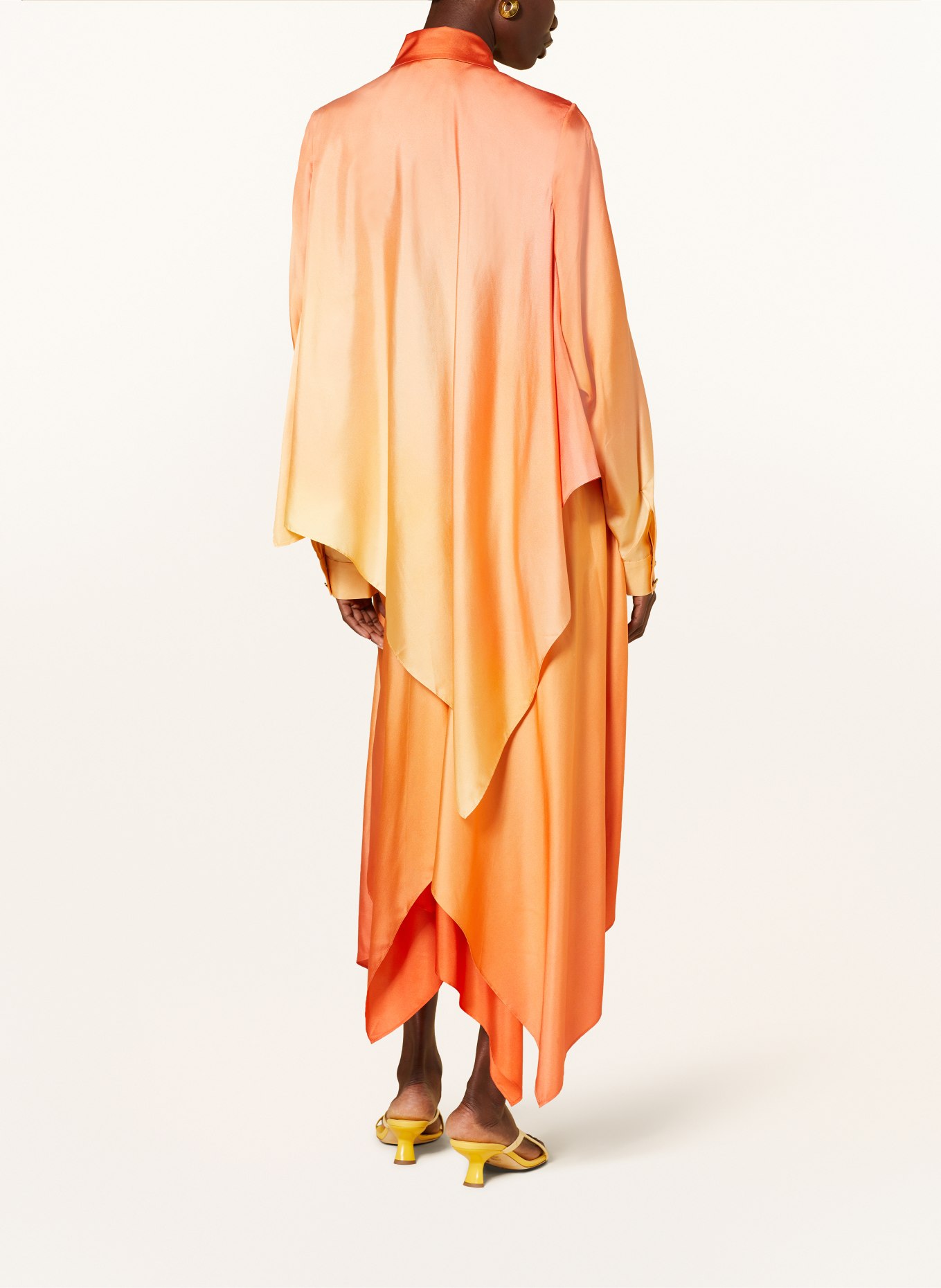 ZIMMERMANN Shirt blouse TRANQUILITY in silk, Color: ORANGE (Image 3)