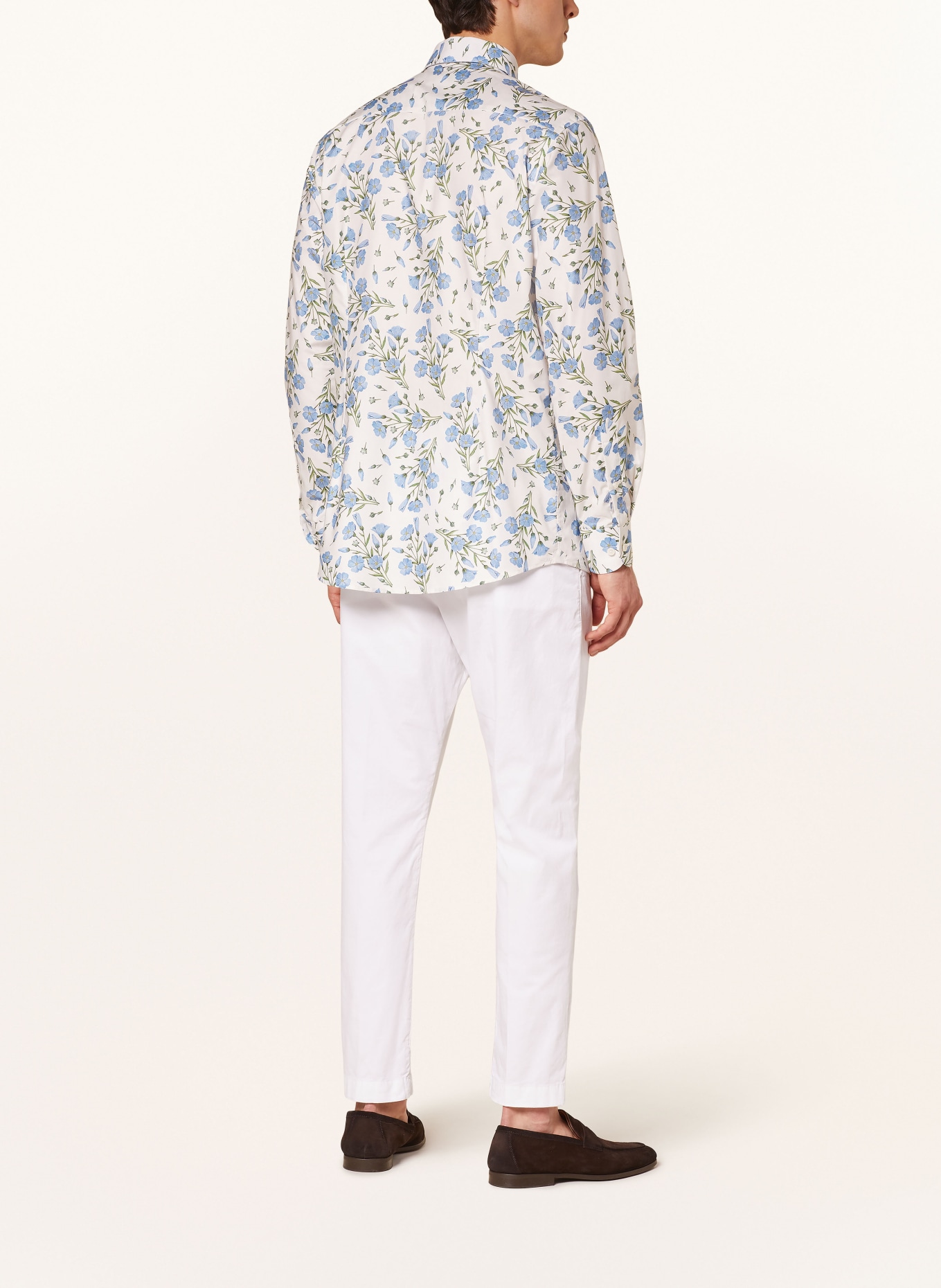 ETON Shirt contemporary fit, Color: WHITE/ LIGHT BLUE/ GREEN (Image 3)