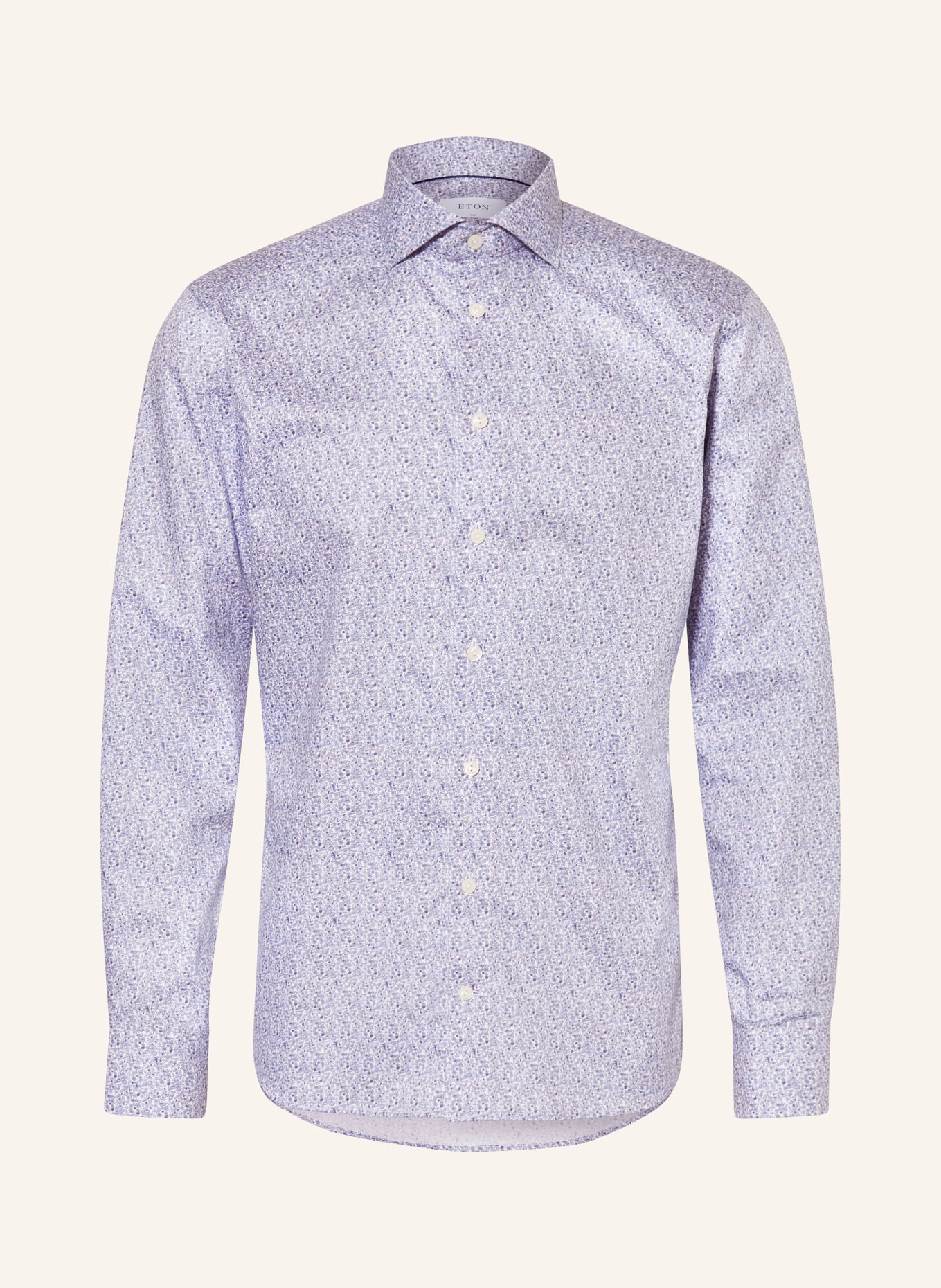 ETON Shirt slim fit, Color: LIGHT BLUE/ TAUPE/ WHITE (Image 1)