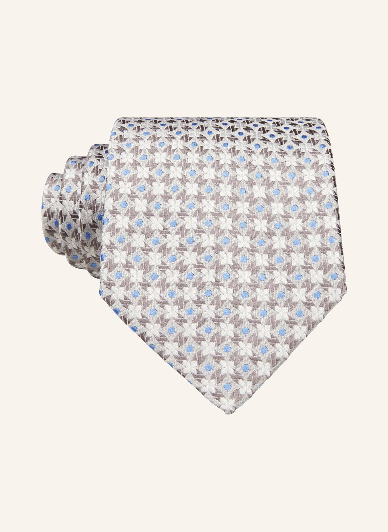 ETON Krawatte, Farbe: HELLGRAU/ GRAU/ BLAU (Bild 1)