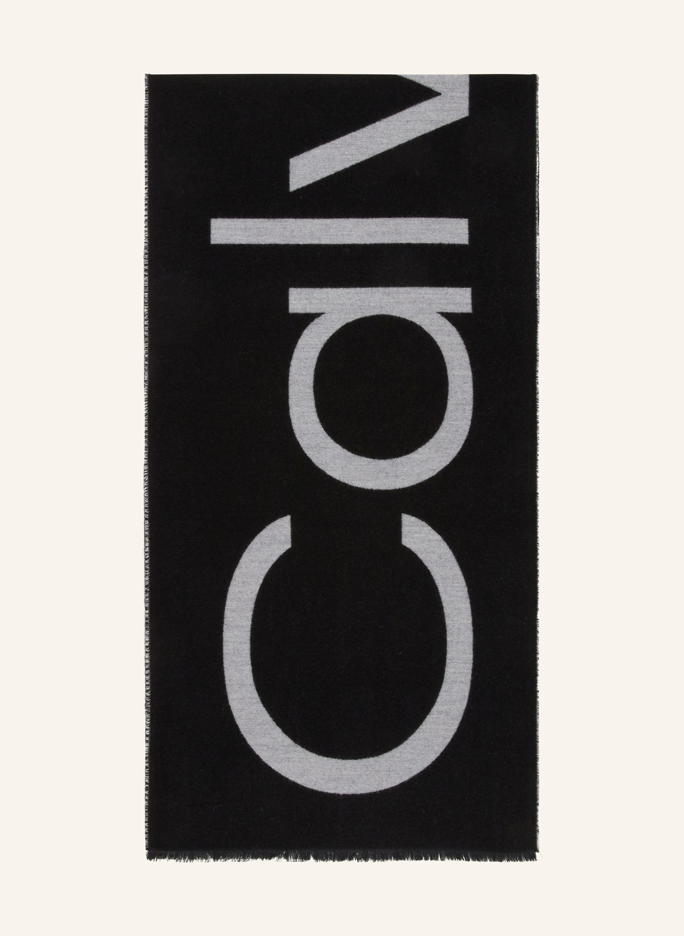 Calvin Klein Scarf, Color: BLACK/ WHITE (Image 1)