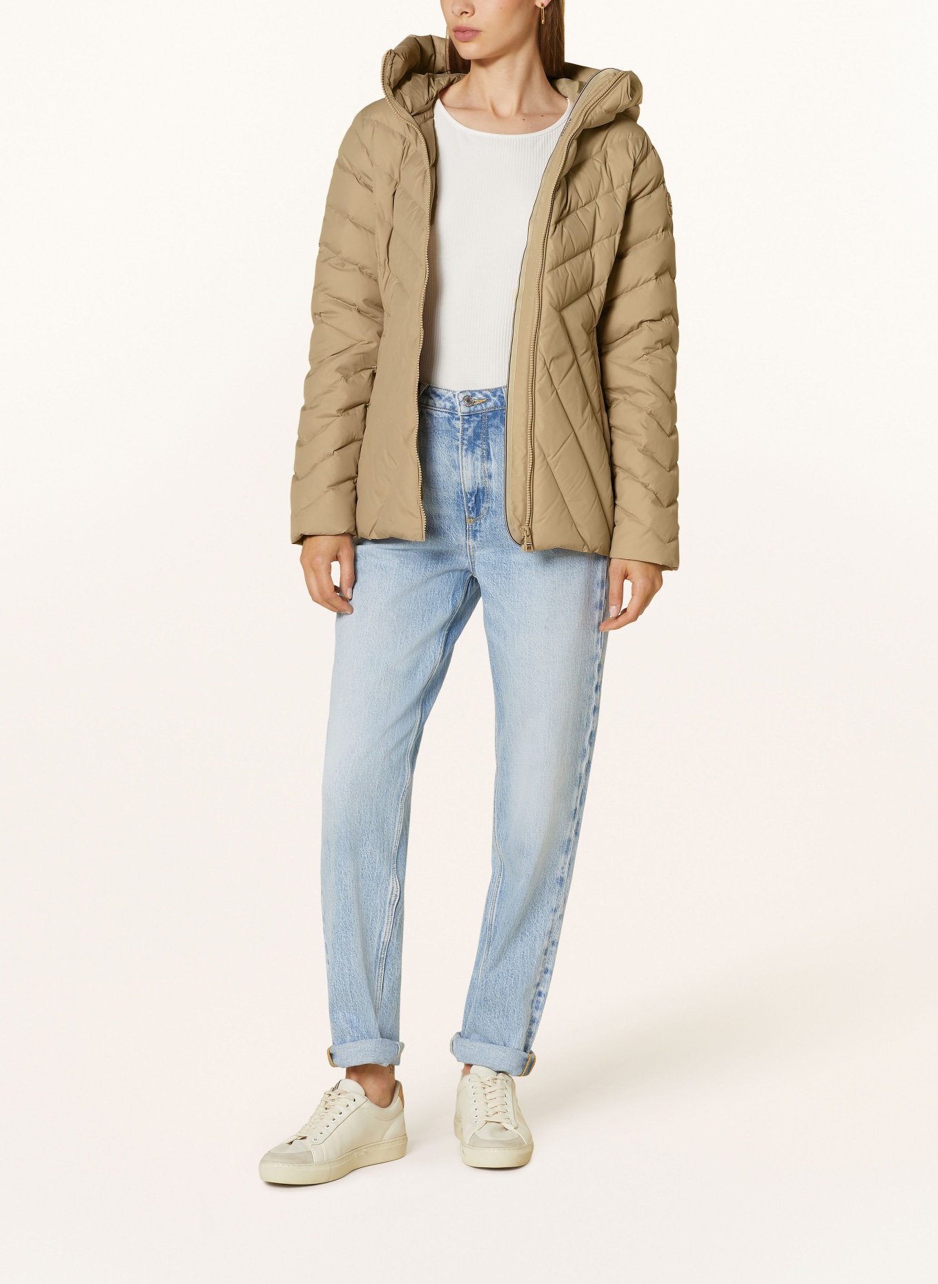 TOMMY HILFIGER Daunenjacke: BEIGE