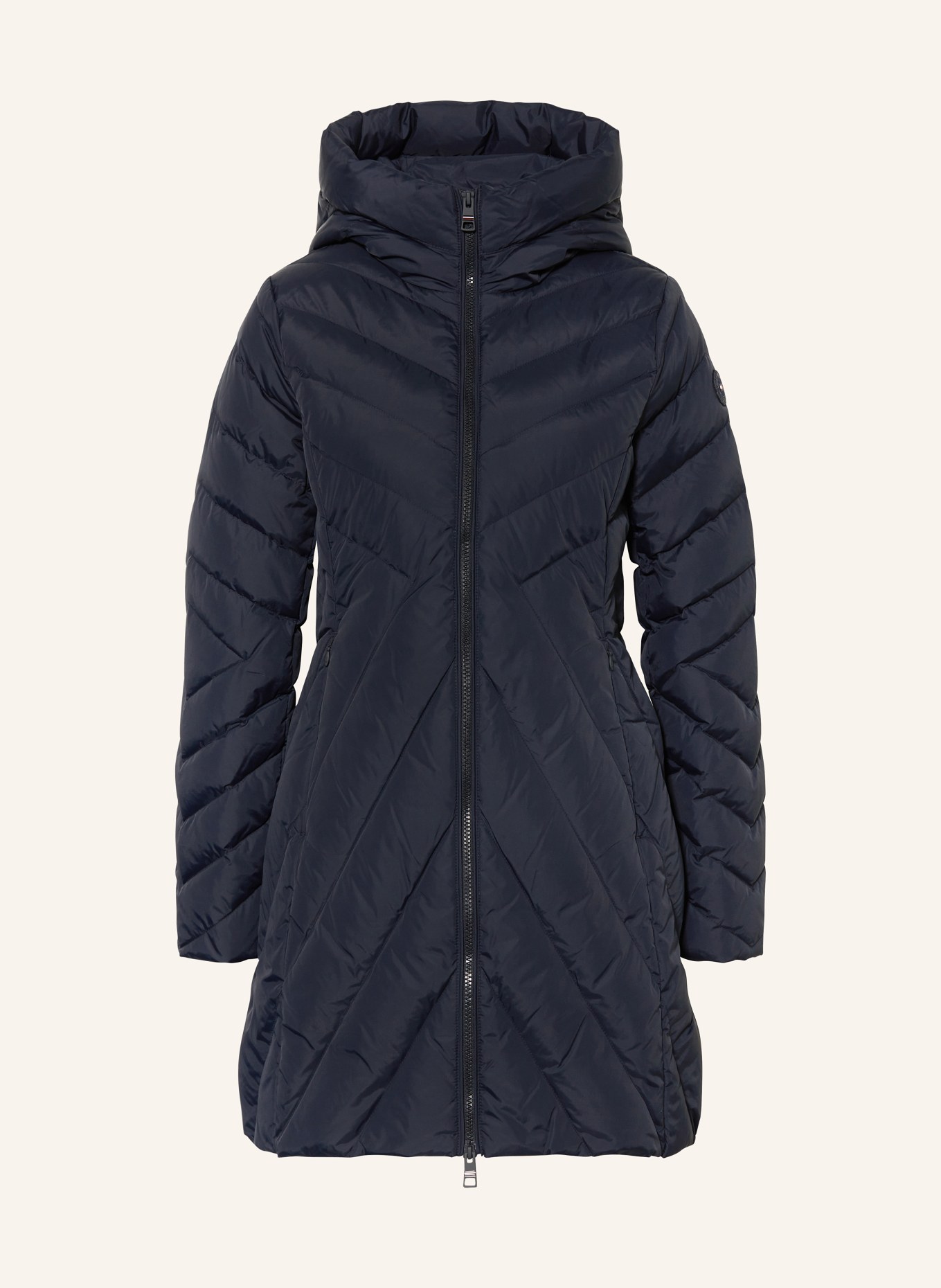 TOMMY HILFIGER Daunenmantel: DUNKELBLAU