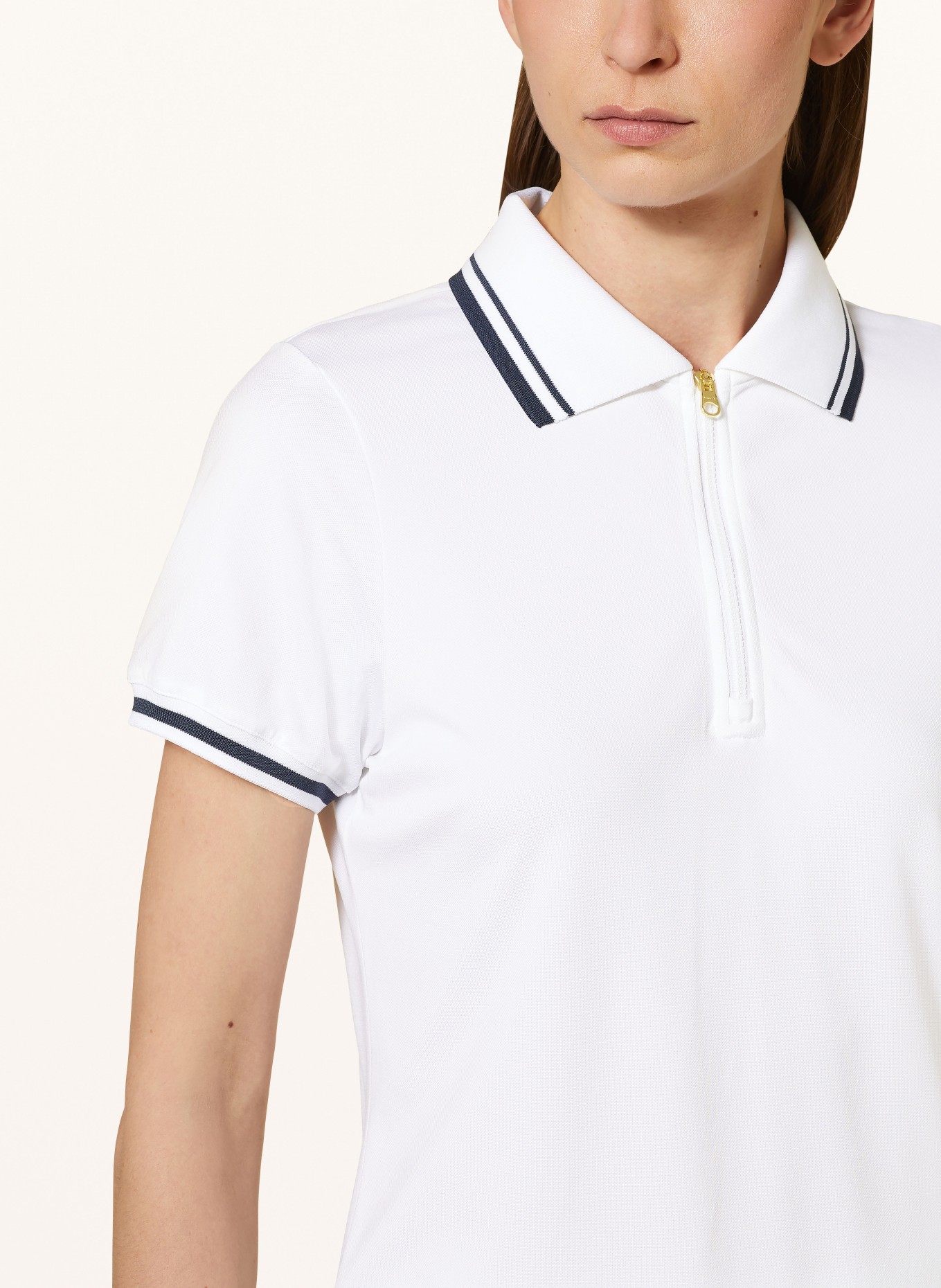 VARLEY Functional polo shirt PENELOPE, Color: WHITE (Image 4)