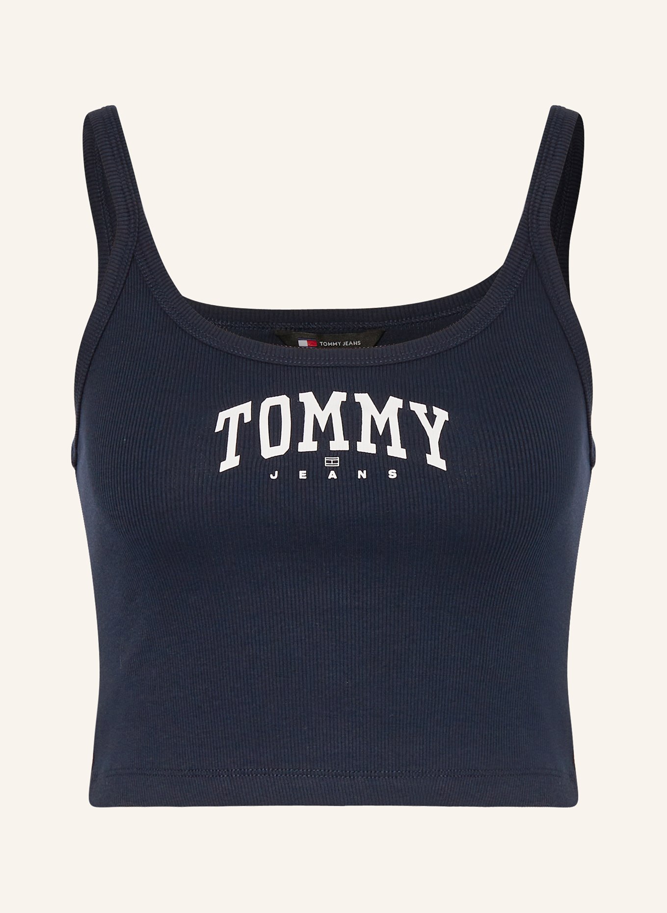 TOMMY JEANS Cropped-Top, Farbe: DUNKELBLAU (Bild 1)