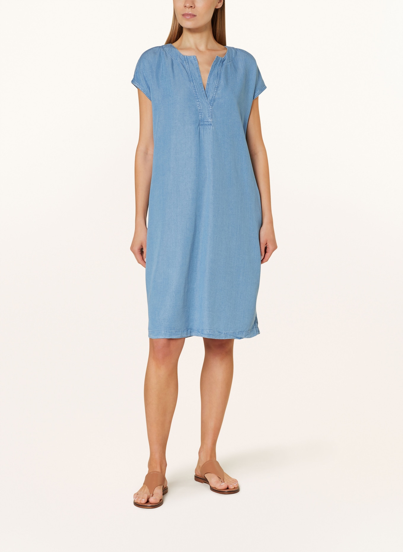 Kleid in jeansoptik