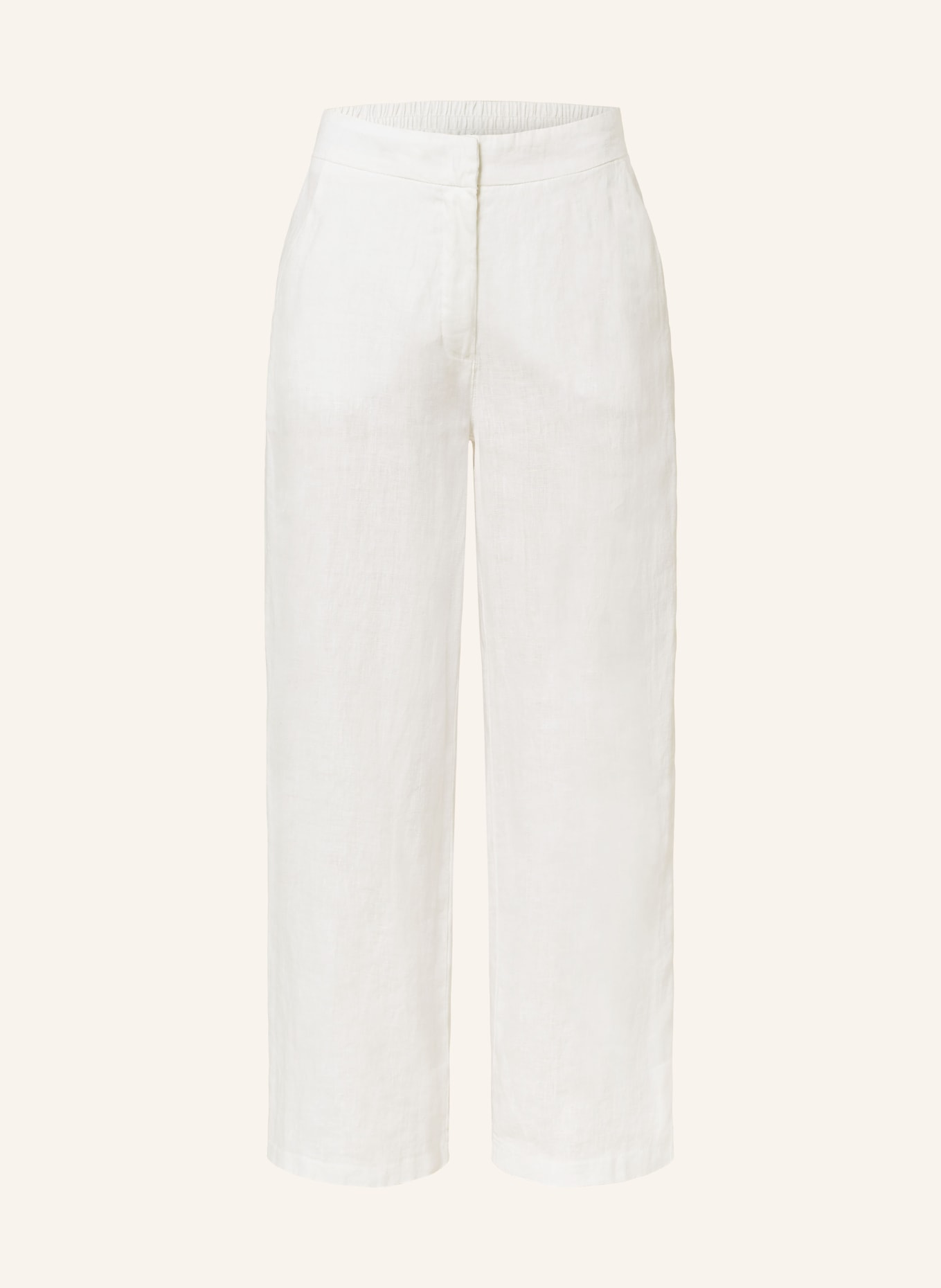 Betty Barclay 7/8 pants made of linen, Color: WHITE (Image 1)