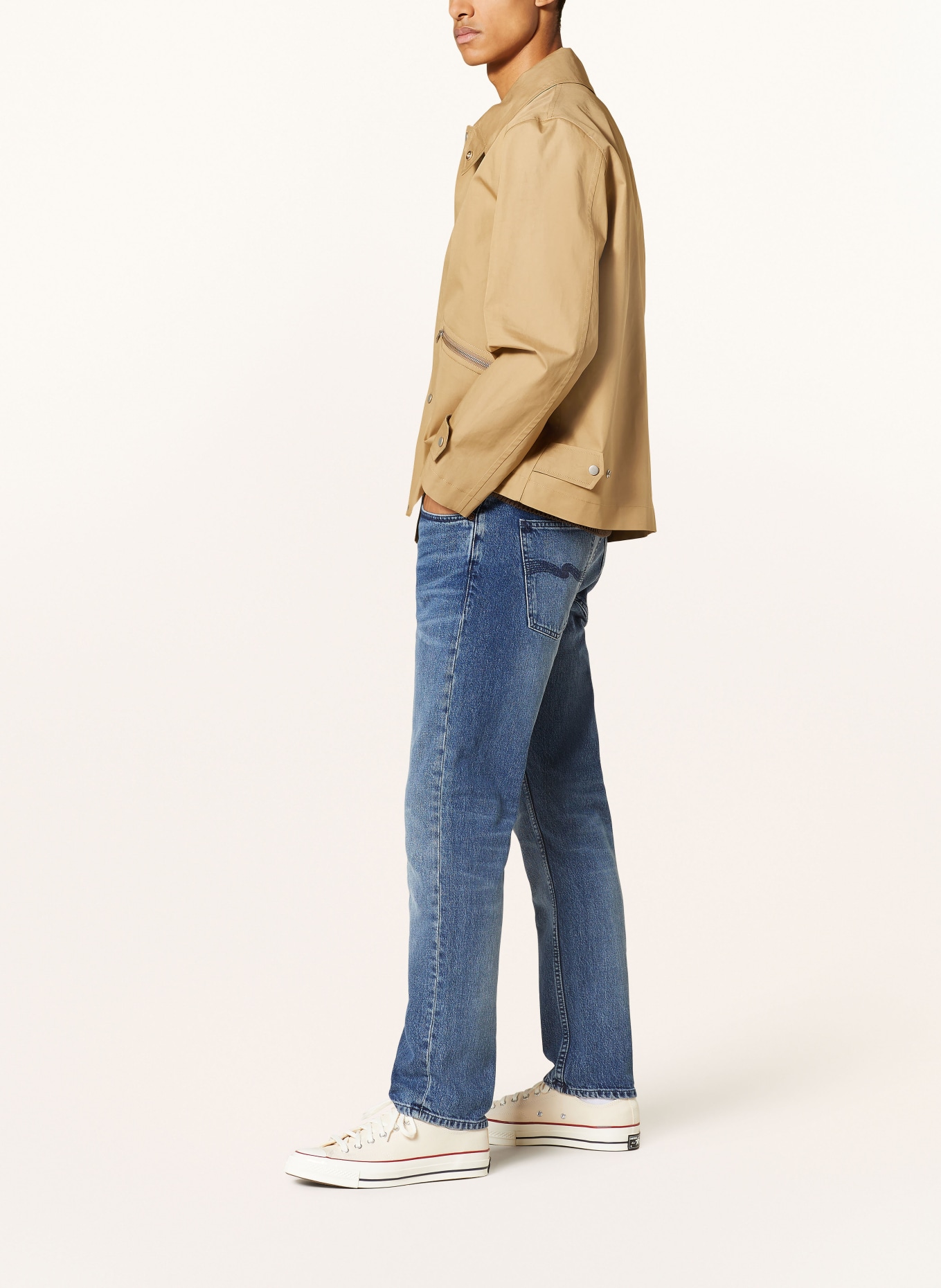 Nudie Jeans Jeans LEAN DEAN slim fit, Color: INDIGO INK (Image 4)