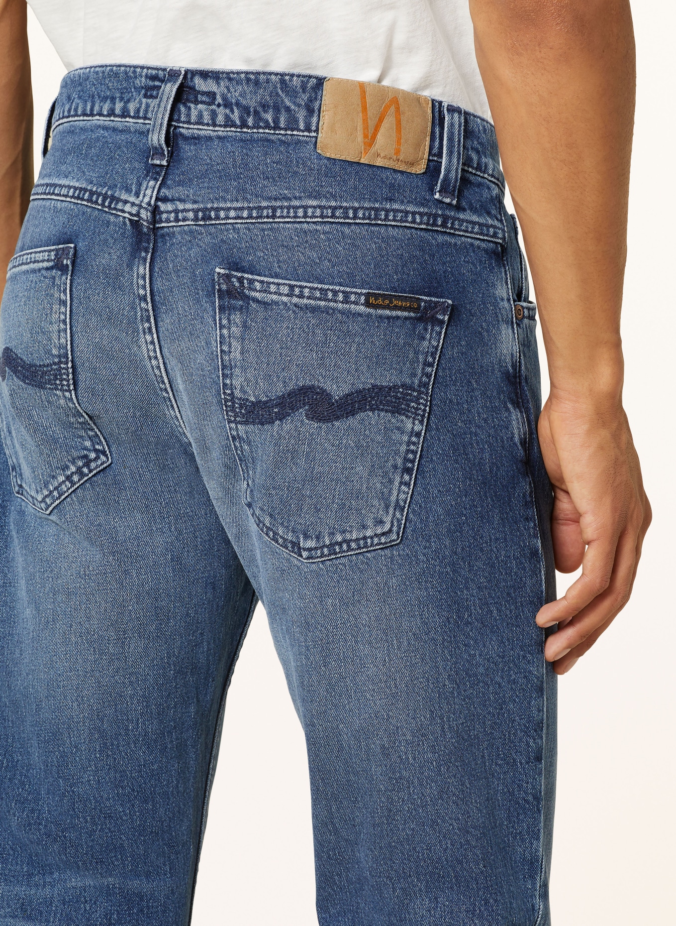 Nudie Jeans Jeans LEAN DEAN slim fit, Color: INDIGO INK (Image 6)