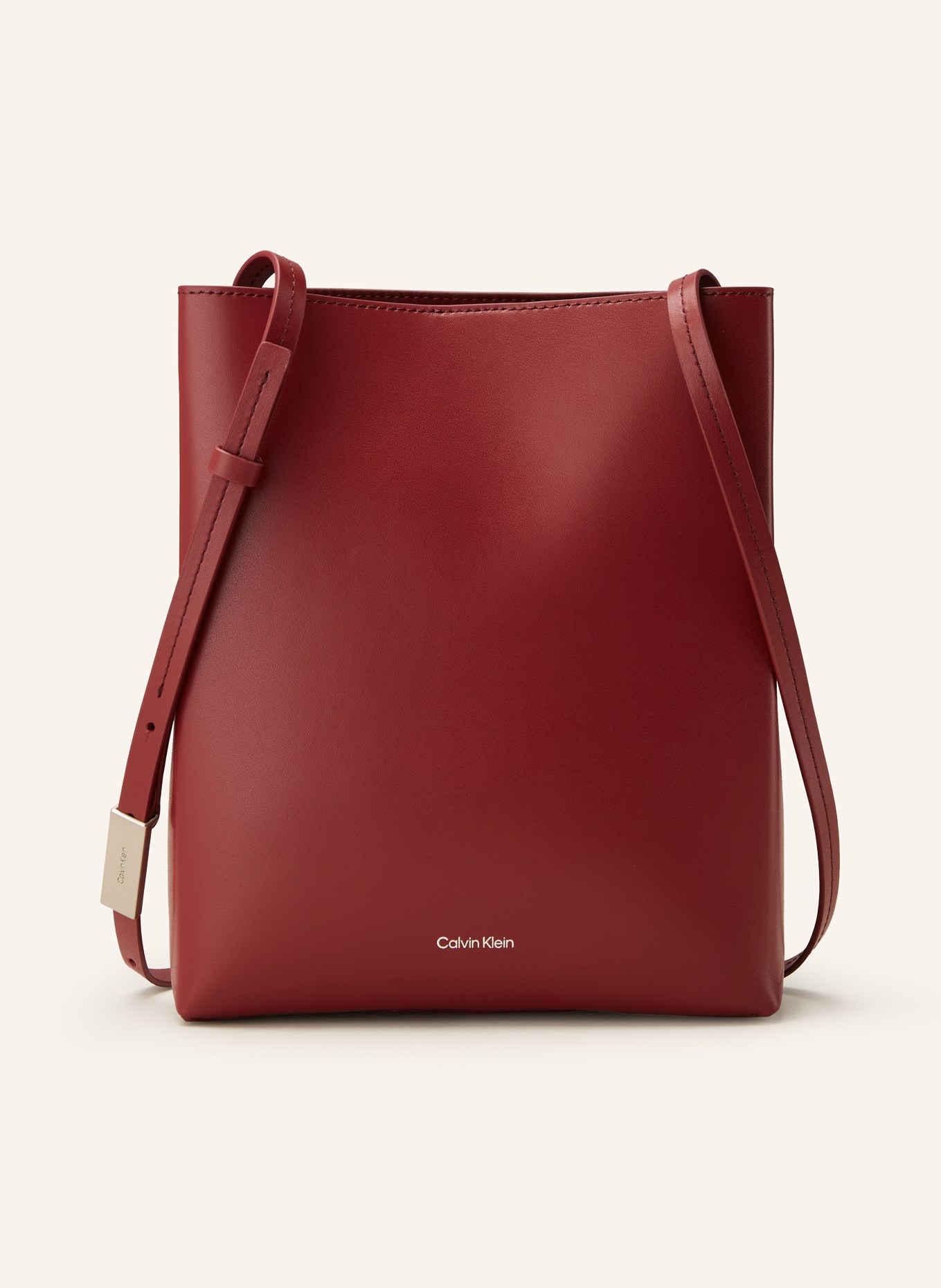 Calvin Klein sac à bandoulière: ROUGE FONCÉ